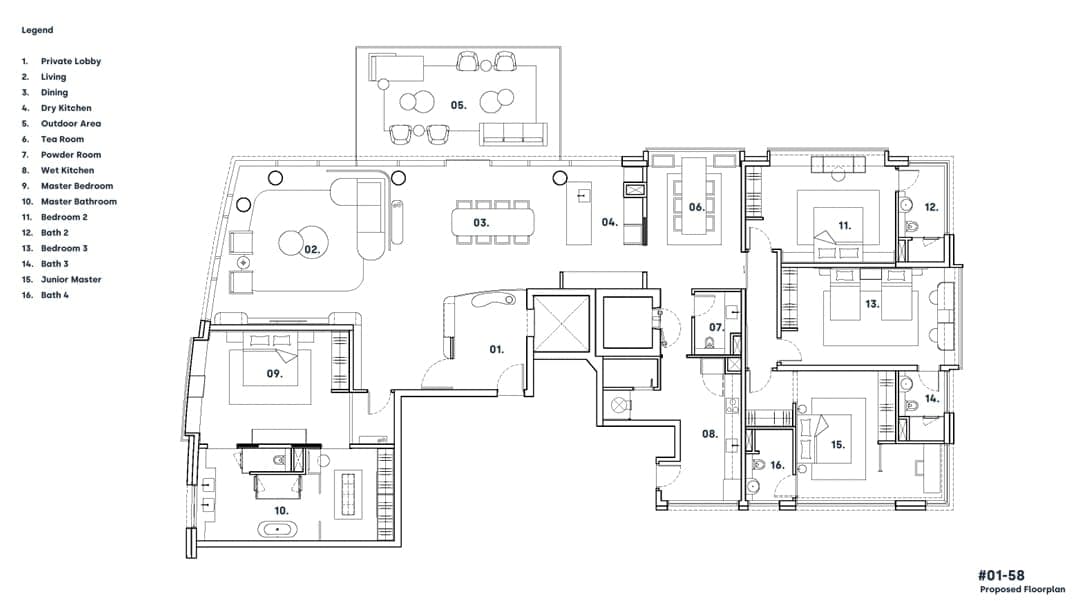 Reflections at Keppel Bay 映水苑 4 Bedroom #01-58