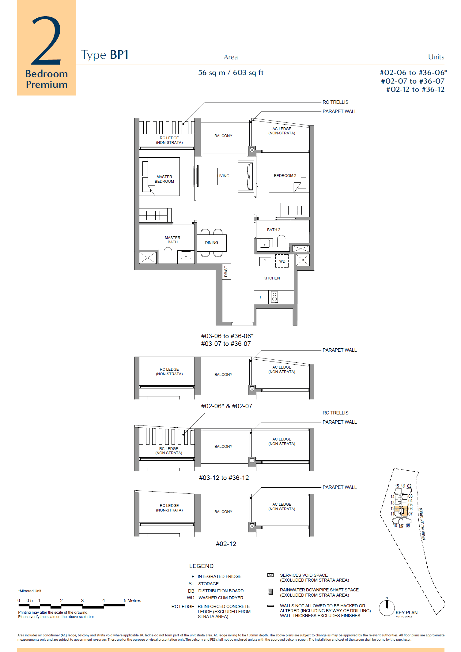 River Green 2 Bedroom Premium BP1