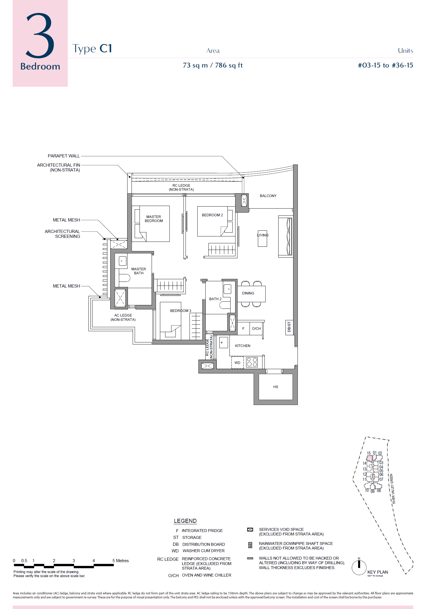 River Green 3 Bedroom C1