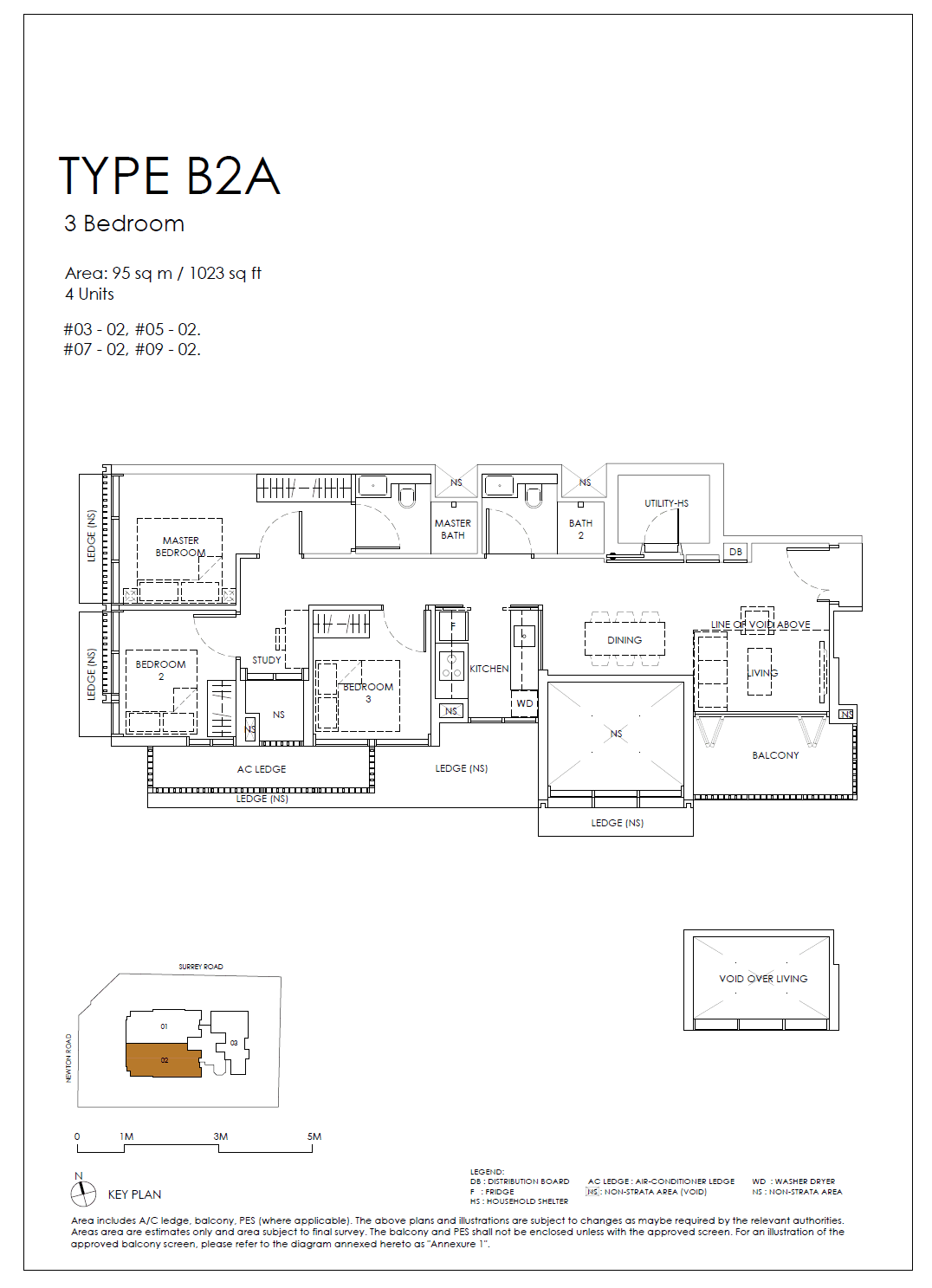 Sanctuary@Newton 3 Bedroom B2A