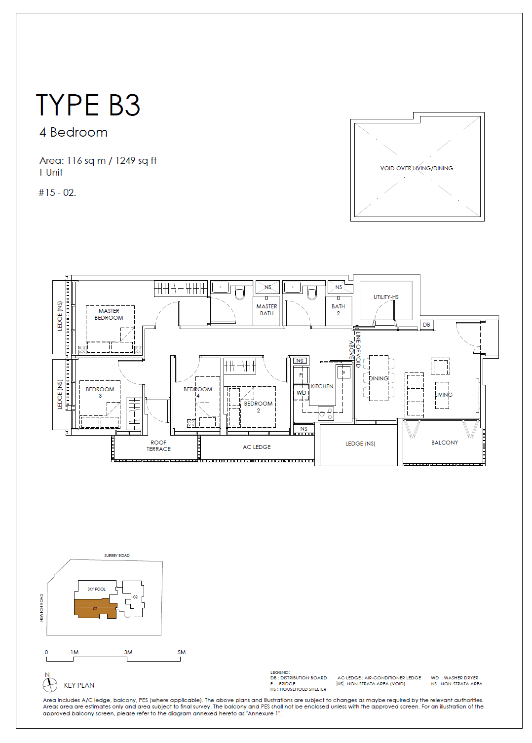 Sanctuary@Newton 4 Bedroom B3