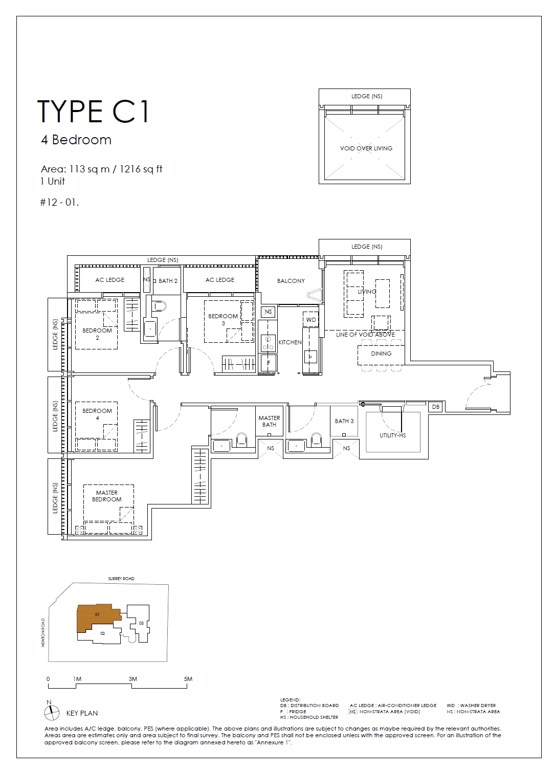 Sanctuary@Newton 4 Bedroom C1