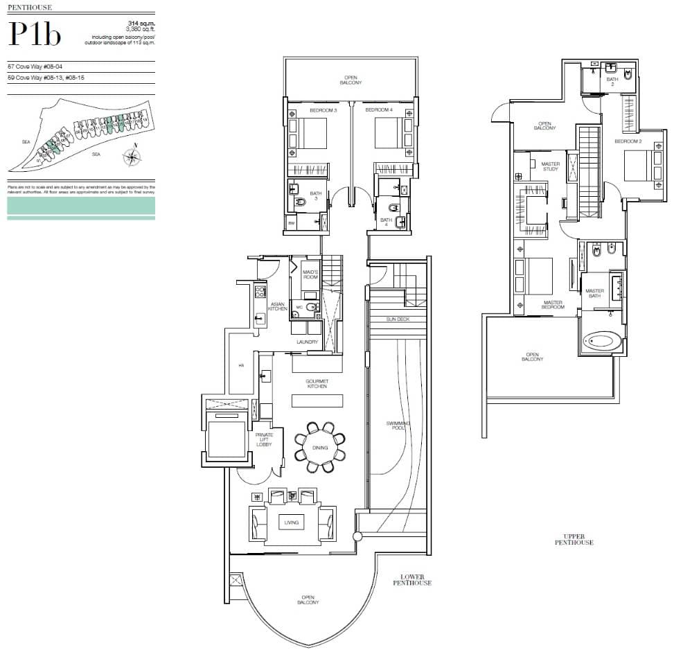 Seascape Penthouse P1b