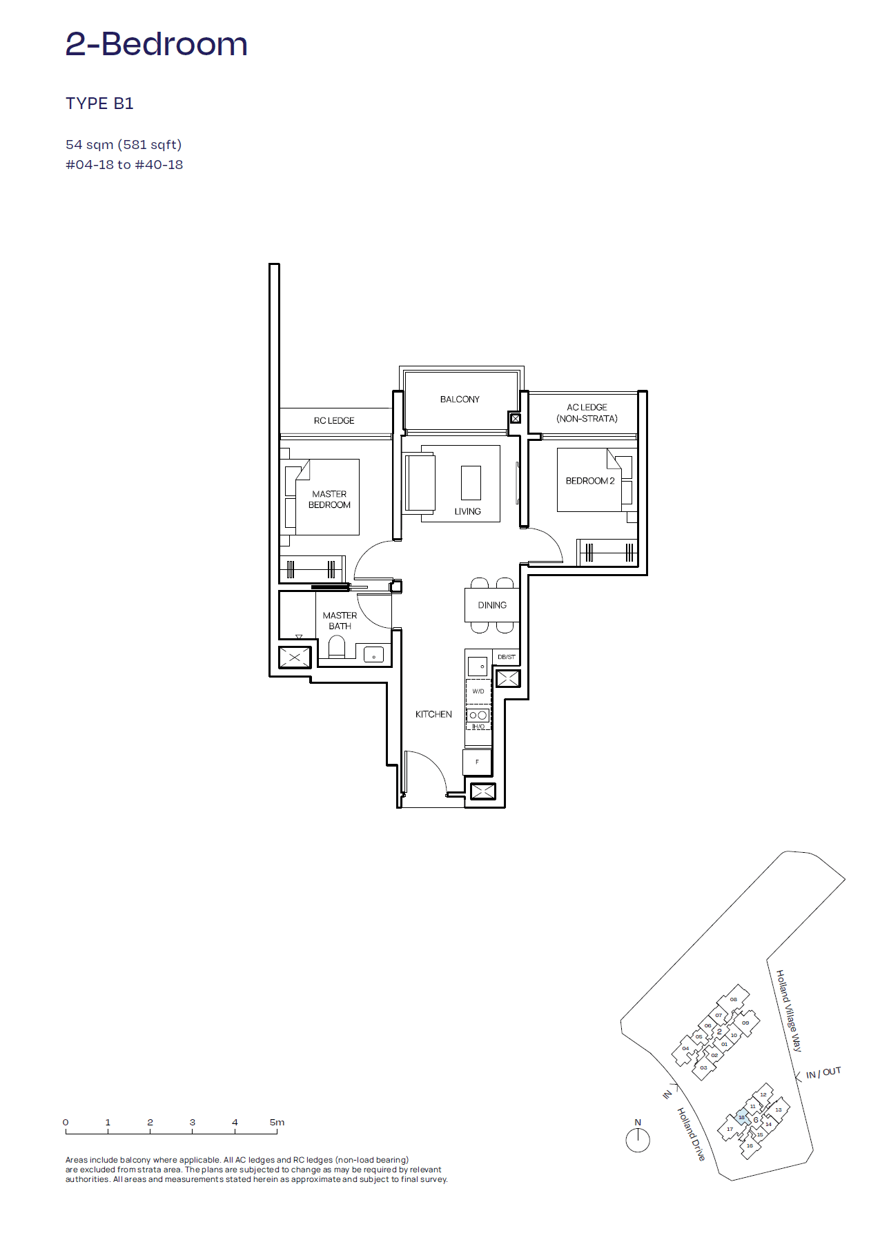 Skye At Holland 2 Bedroom B1
