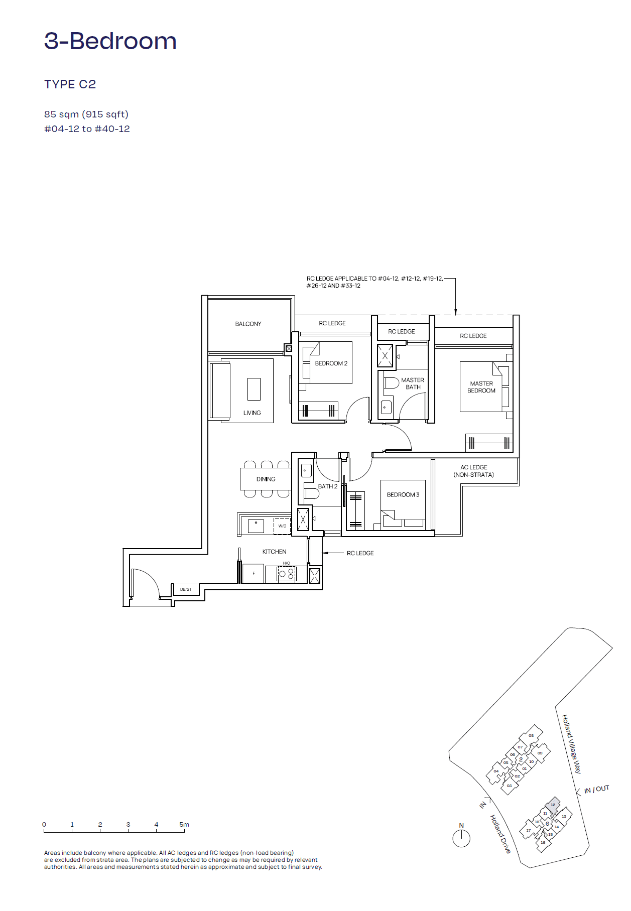 Skye At Holland 3 Bedroom C2