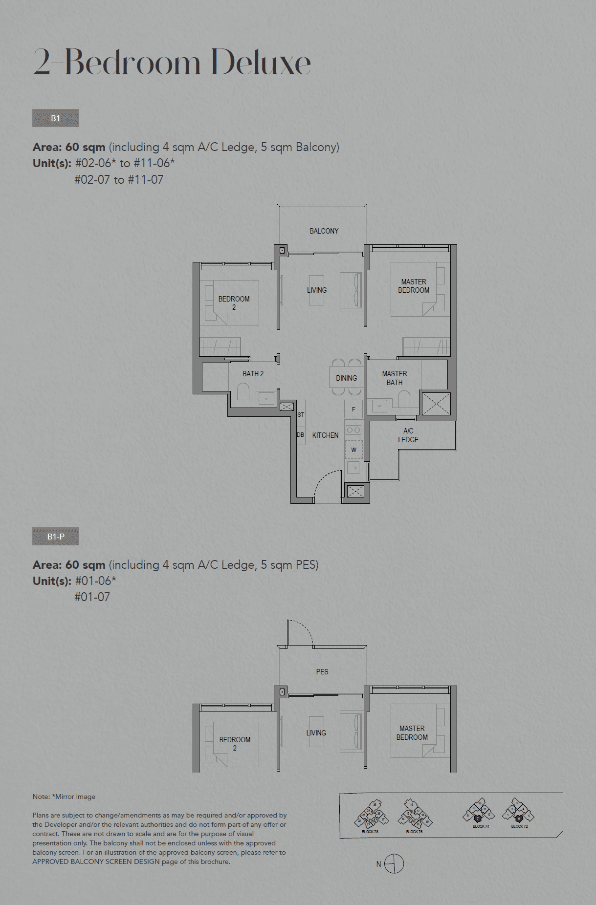 SORA 水岸华庭 2 Bedroom Deluxe B1-P