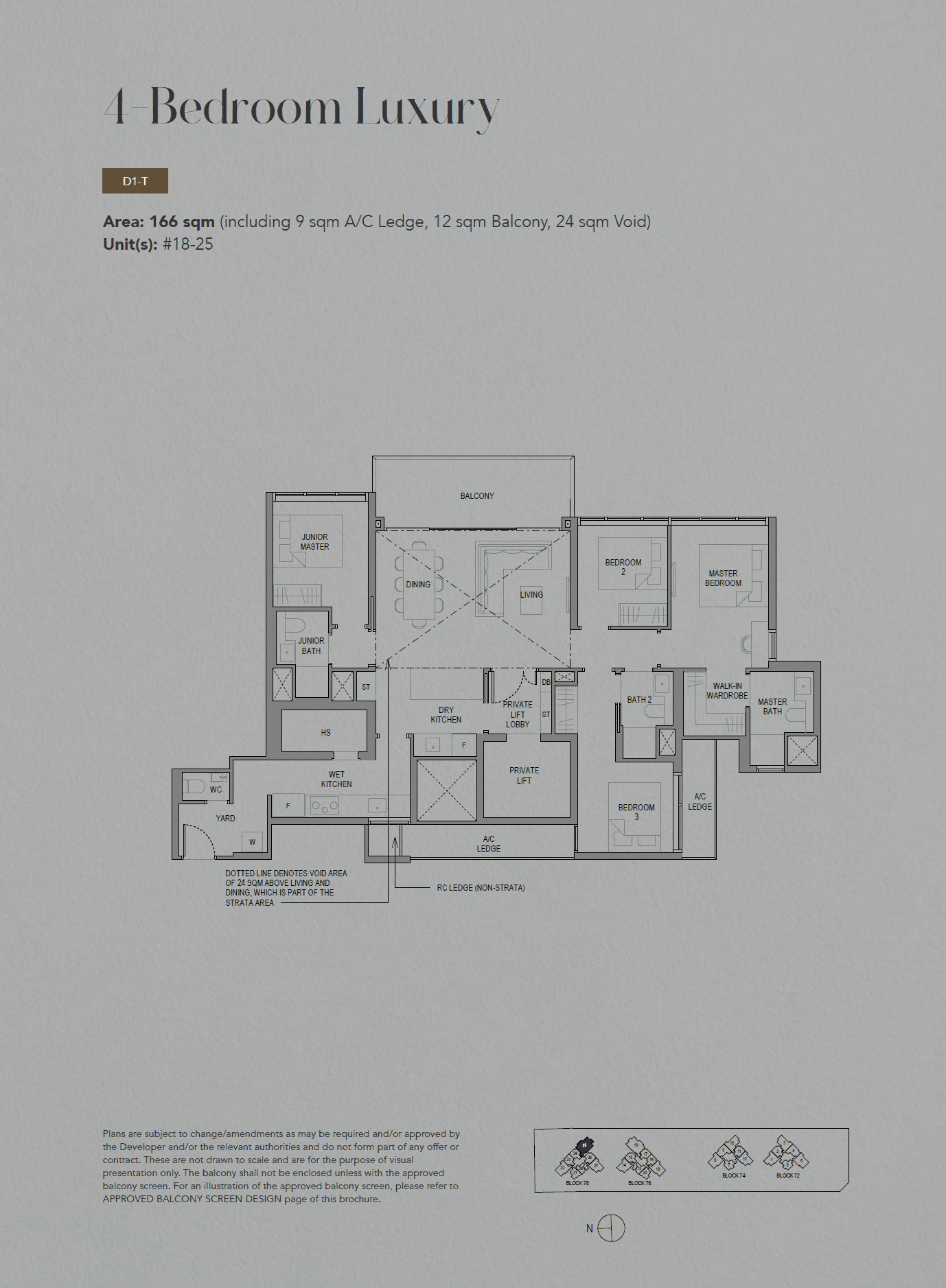 SORA 水岸华庭 4 Bedroom Luxury D1-T