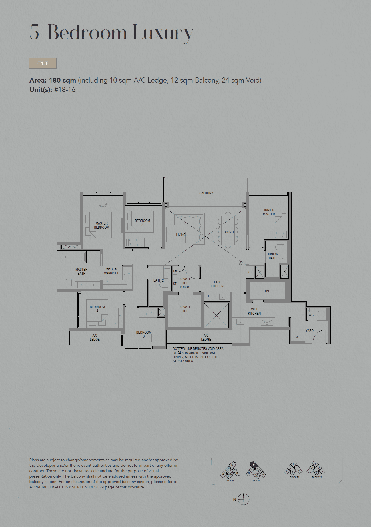 SORA 水岸华庭 5 Bedroom Luxury E1-T