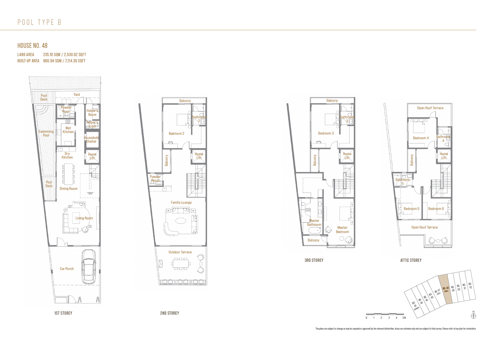 Springleaf Collection 6 Bedroom (Pool Unit) B(Pool)