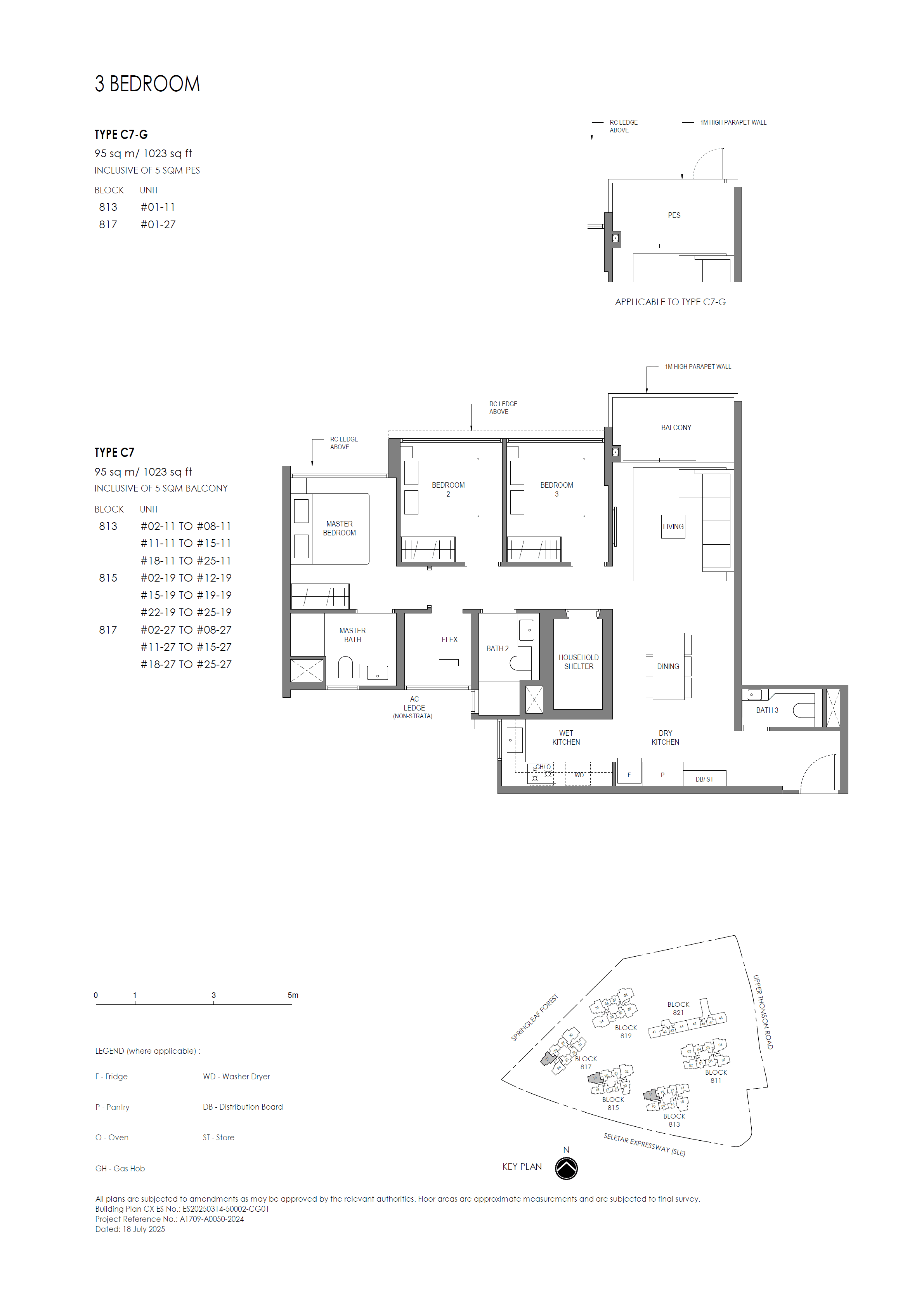 Springleaf Residence 3 Bedroom (Plus) C7-G