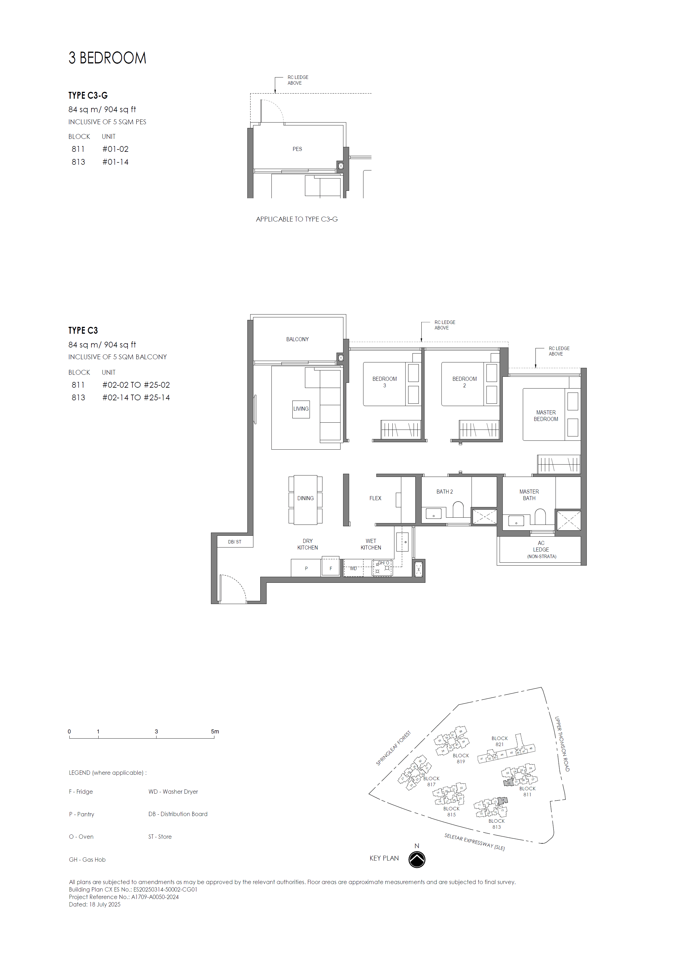 Springleaf Residence 3 Bedroom (Standard) C3-G