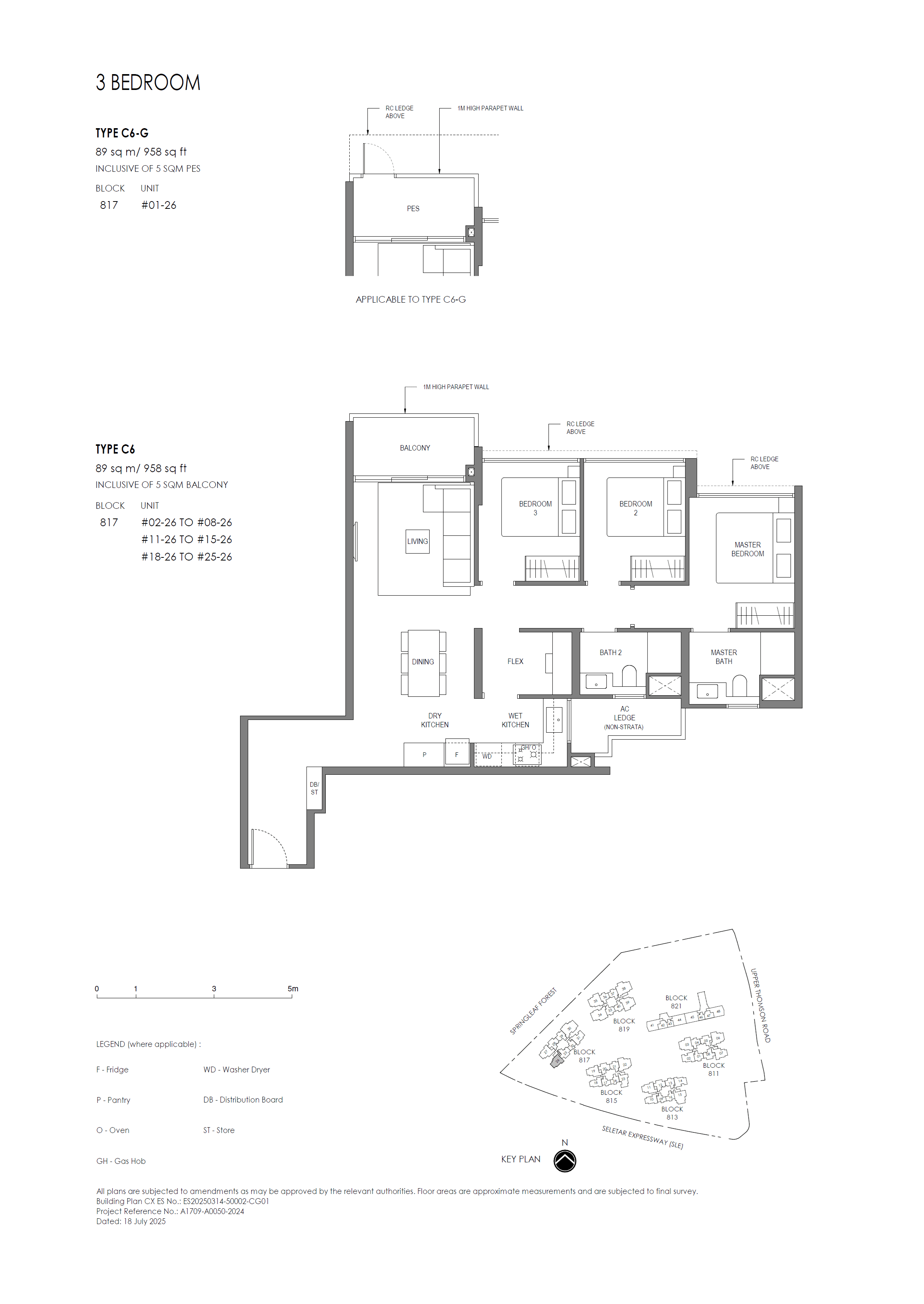 Springleaf Residence 3 Bedroom (Standard) C6-G
