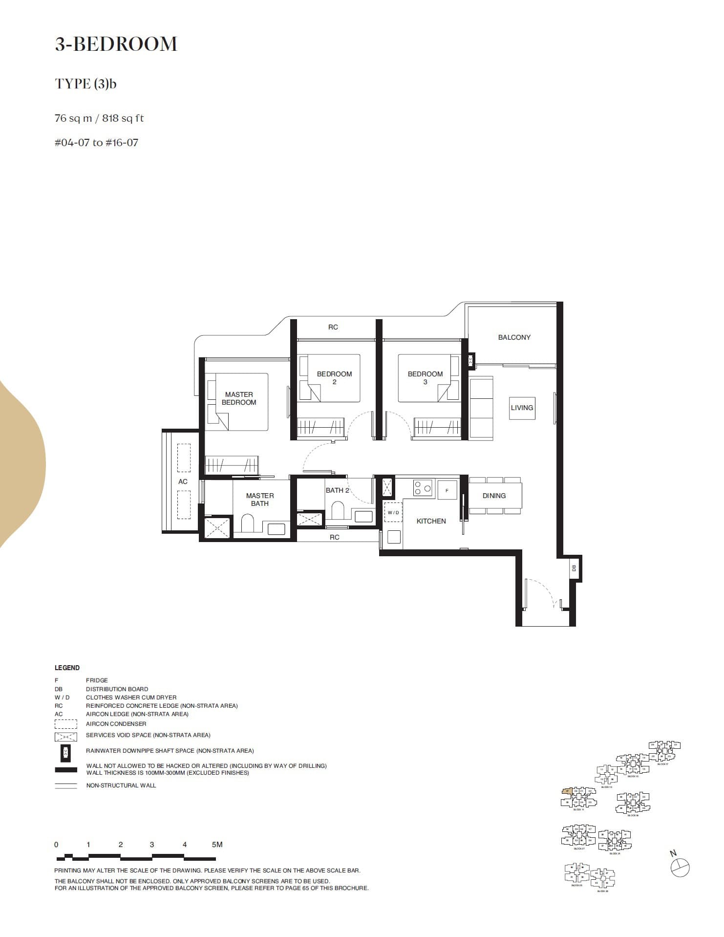 Tengah Garden Residences 3 BEDROOM (3)b
