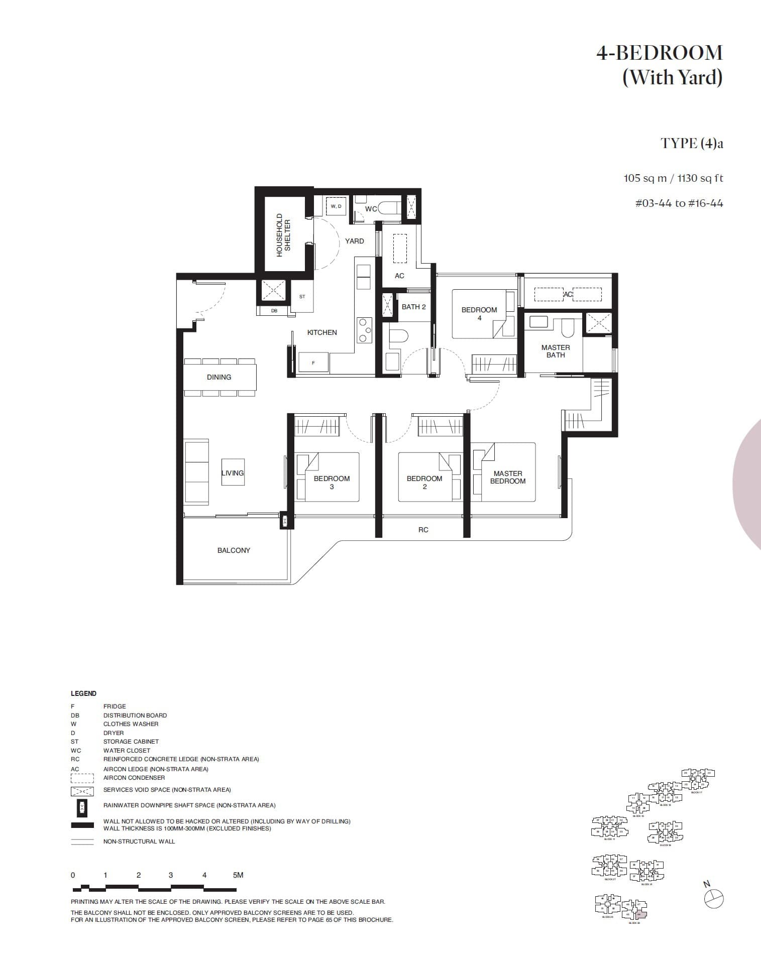 Tengah Garden Residences 4 BEDROOM (With Yard) (4)a