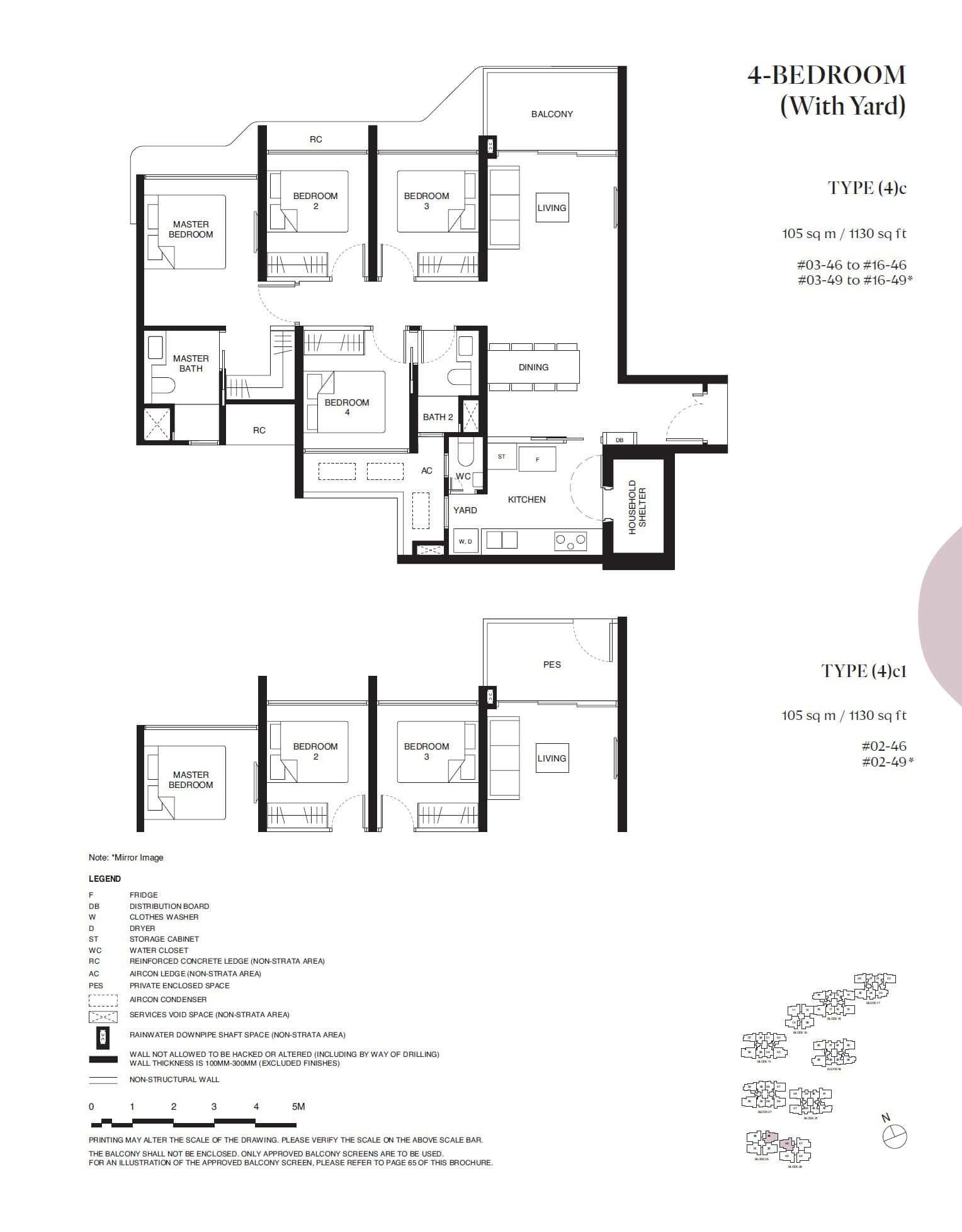 Tengah Garden Residences 4 BEDROOM (With Yard) (4)c