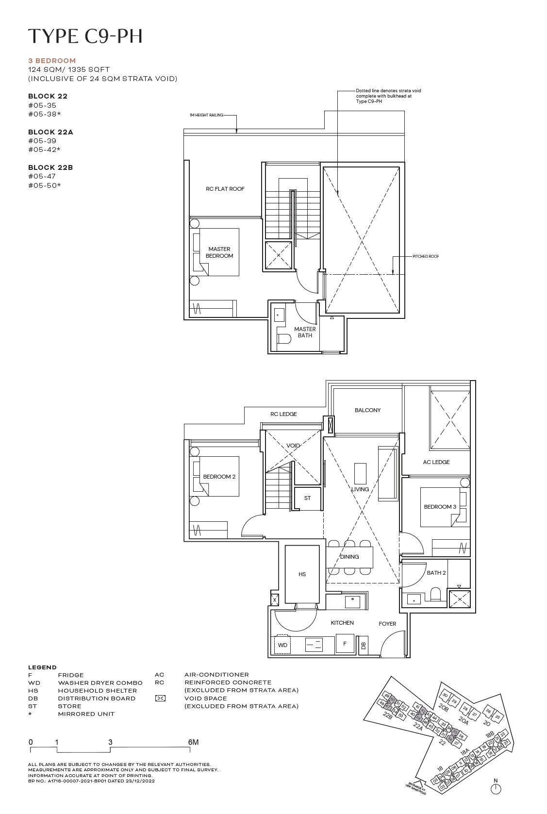 Terra Hill 顶丽峰 3 Bedroom C9-PH