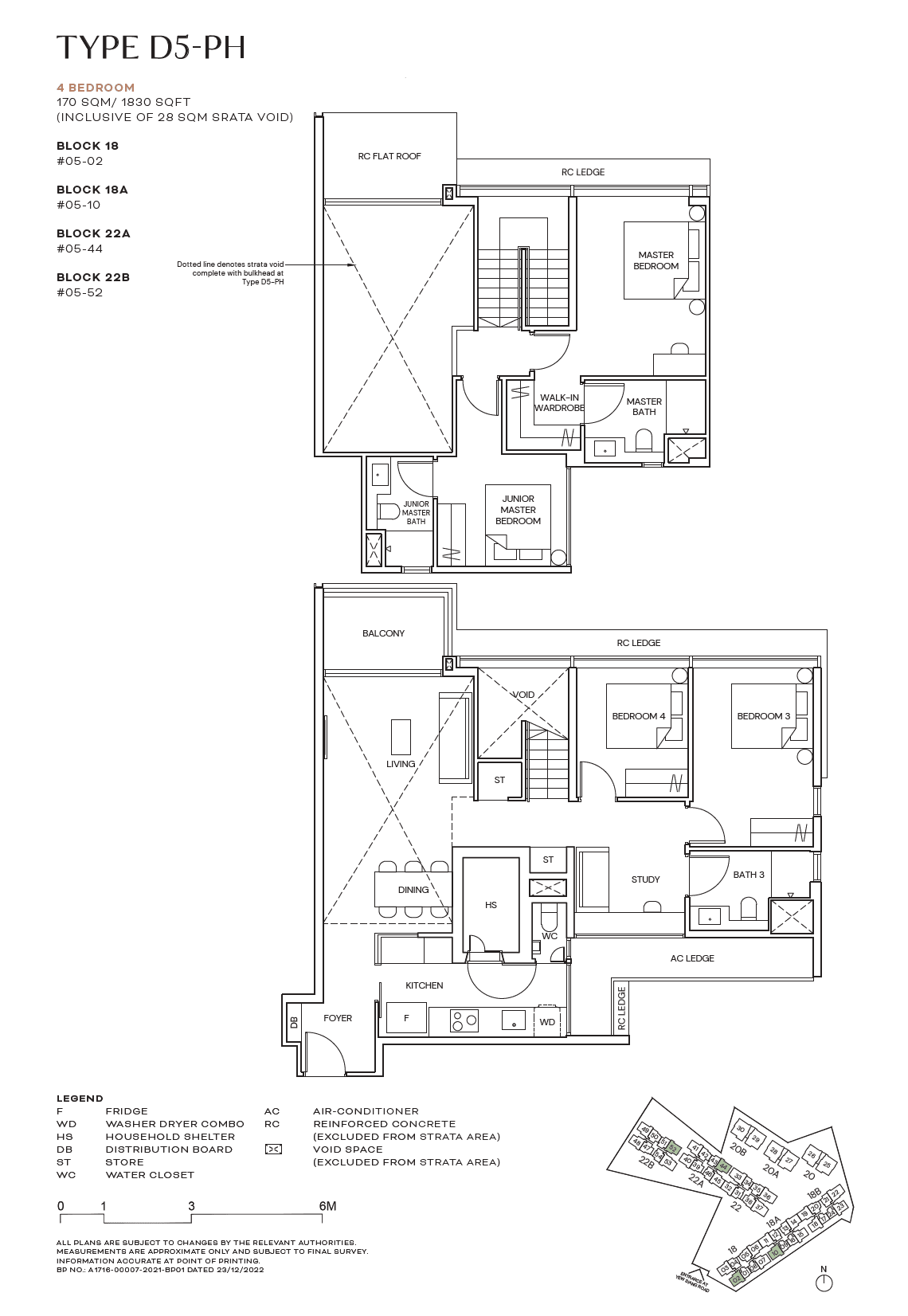 Terra Hill 顶丽峰 4 Bedroom D5-PH