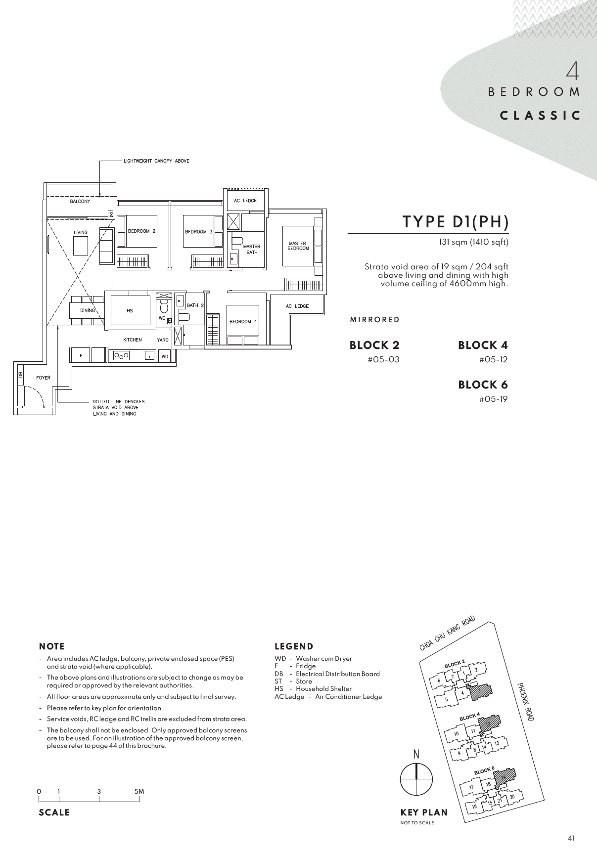 The Arden 雅诗轩 4 BEDROOM CLASSIC D1(PH)