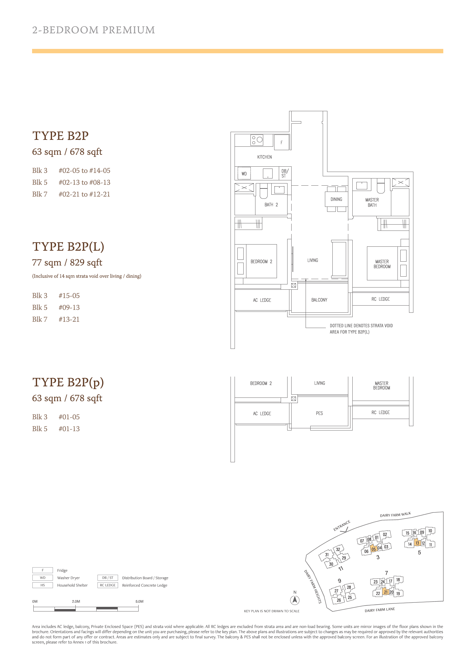 The Botany at Dairy Farm 2 Bedroom Premium B2P(L)