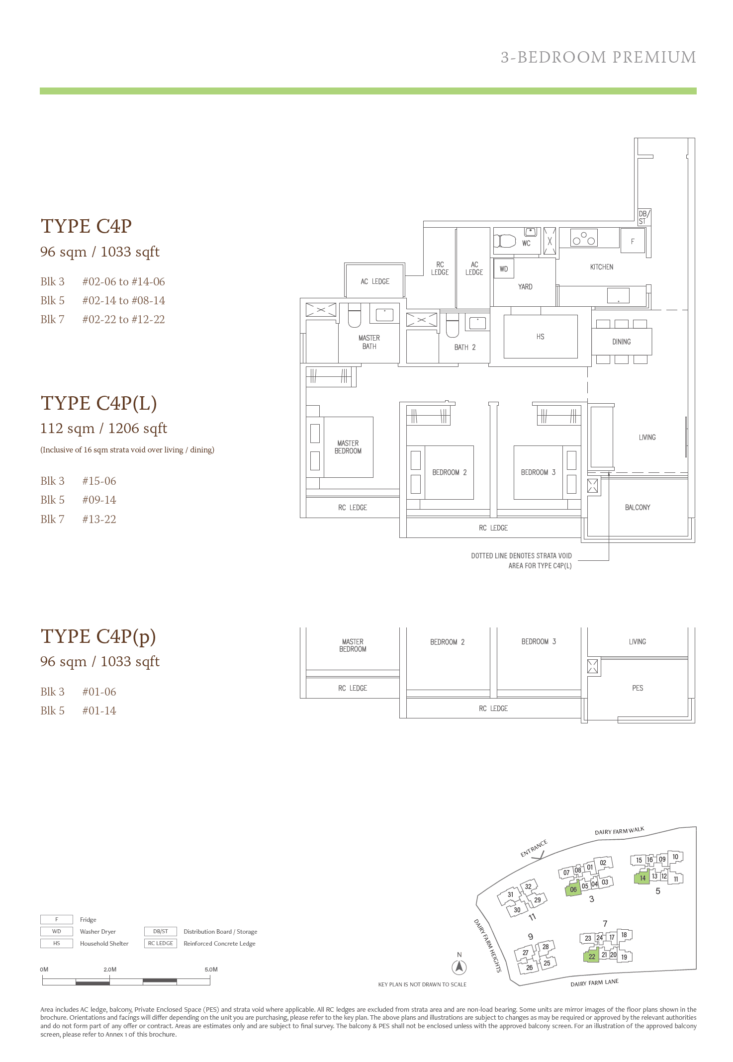The Botany at Dairy Farm 3 Bedroom Premium C4P(L)