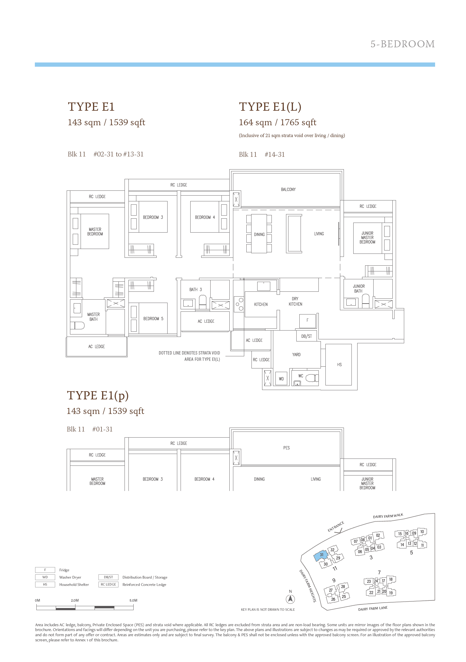 The Botany at Dairy Farm 5 Bedroom E1(L)