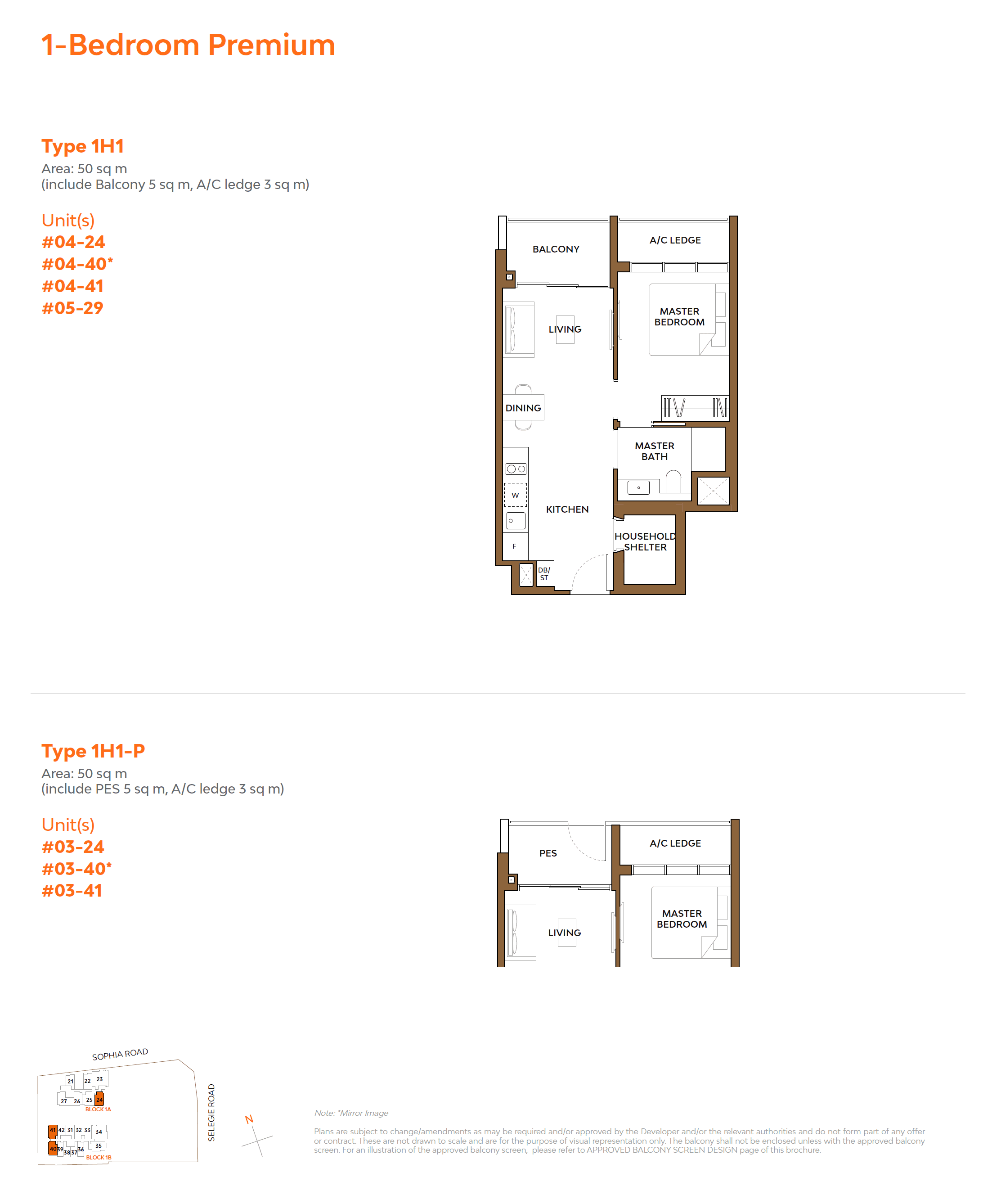 The Collective At One Sophia 1 Bed Premium 1H1-P