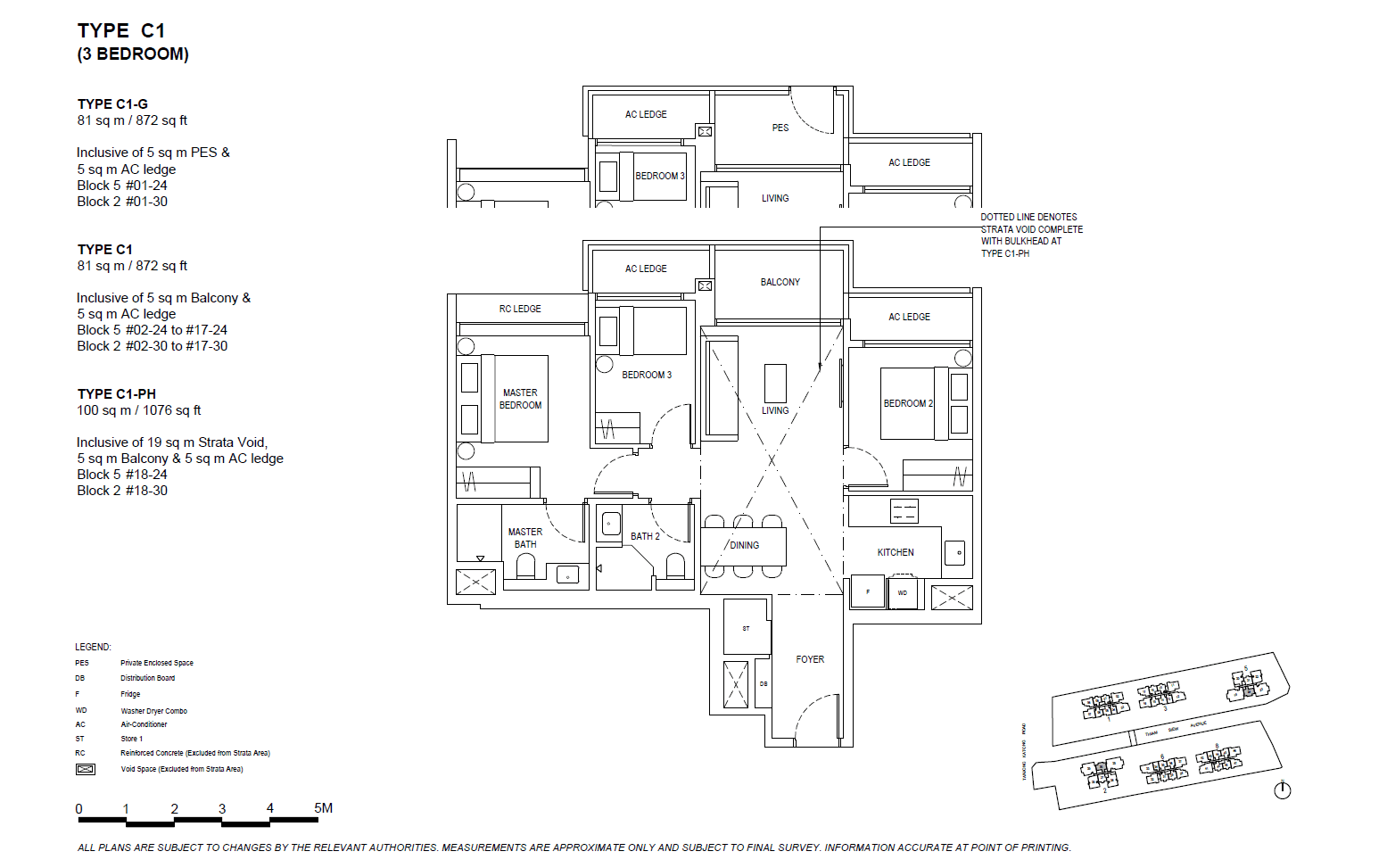 The Continuum 双悦园 3 BEDROOM C1-G