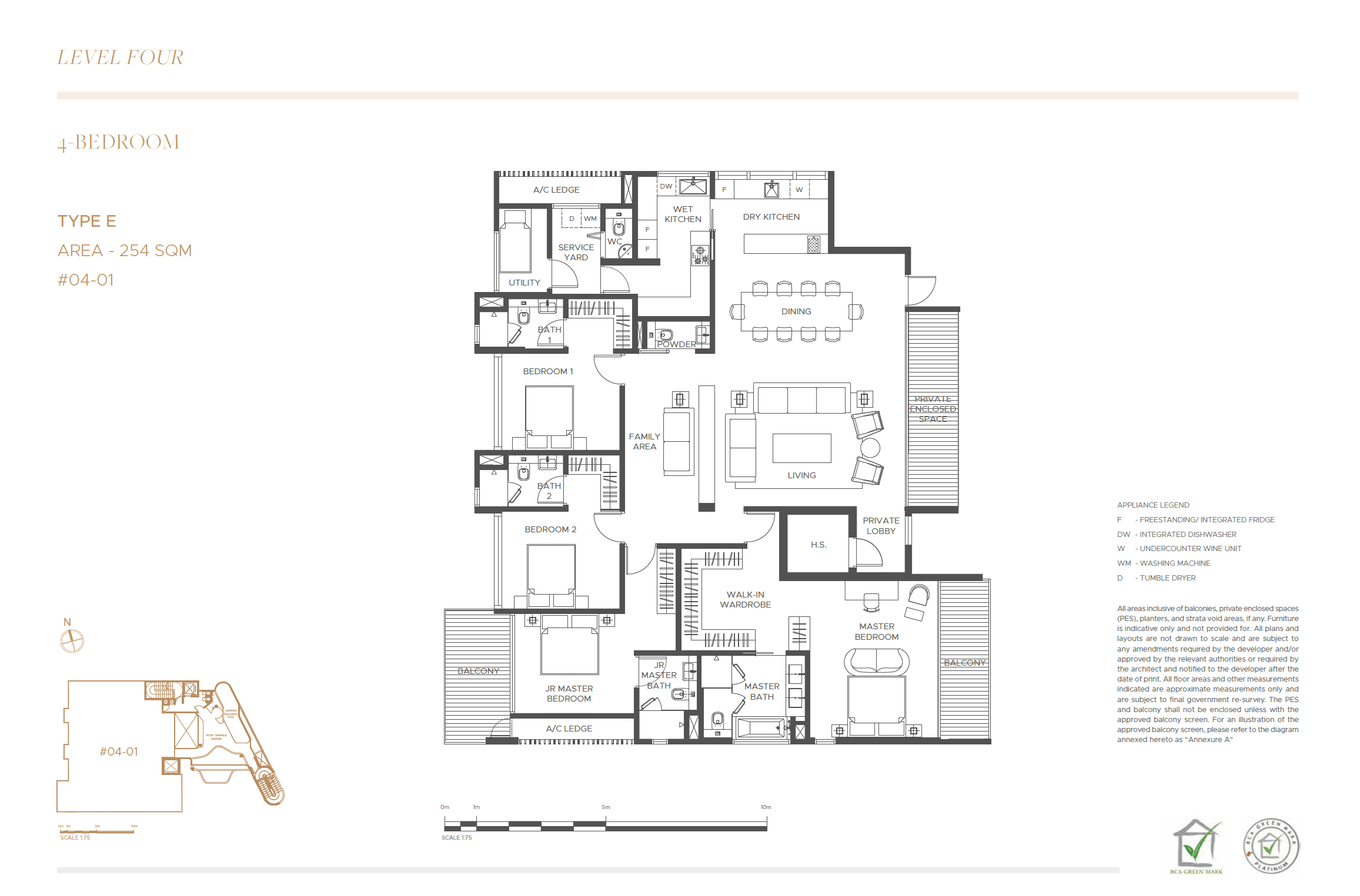 The Giverny Residences 4 Bedroom E