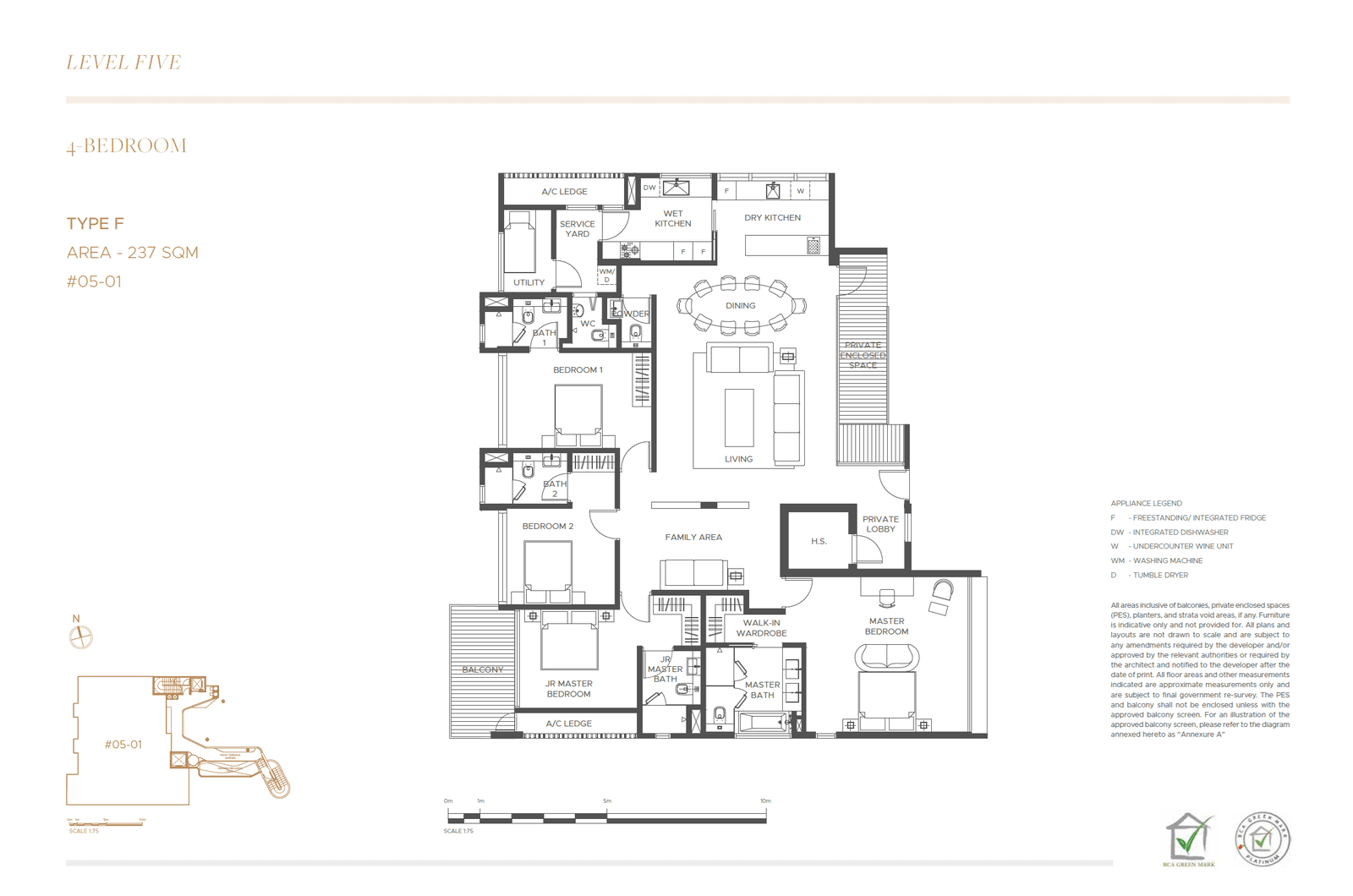 The Giverny Residences 4 Bedroom F