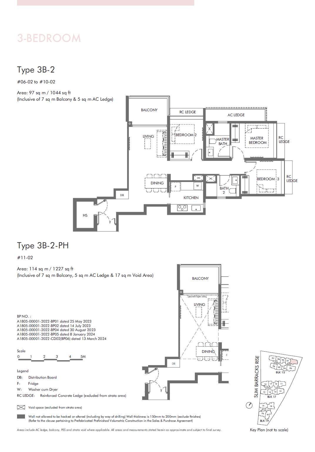 The Hill @ One North 鑫丰悦景 3 Bedroom 3B-2-PH