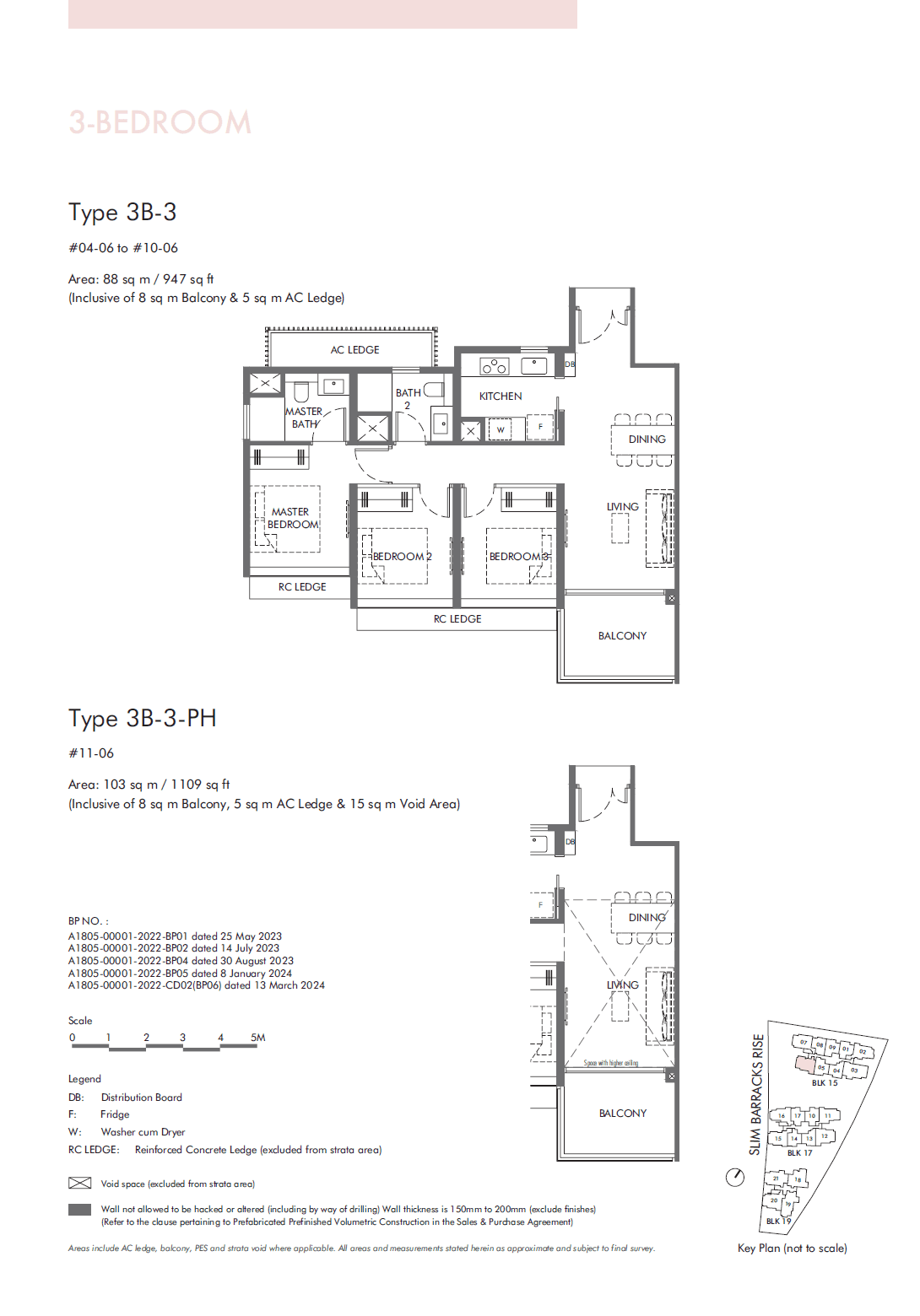 The Hill @ One North 鑫丰悦景 3 Bedroom 3B-3-PH