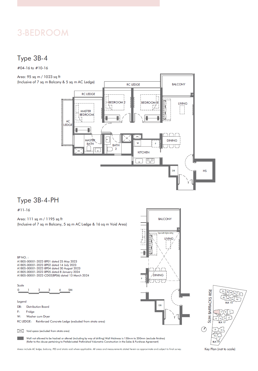 The Hill @ One North 鑫丰悦景 3 Bedroom 3B-4-PH