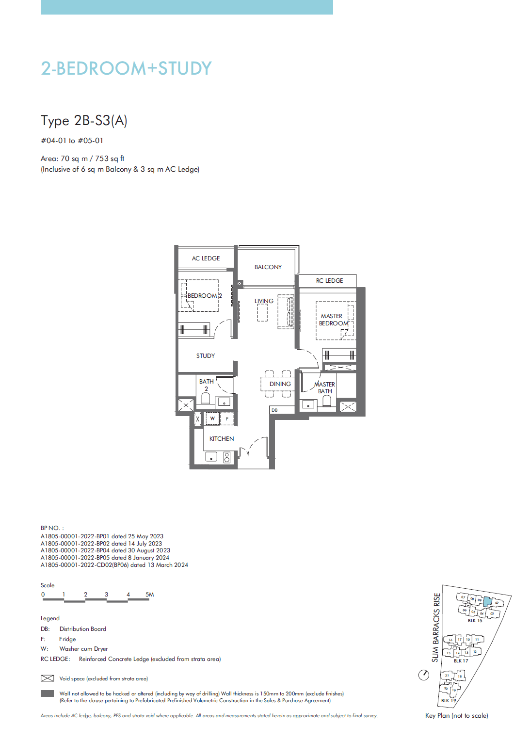 The Hill @ One North 2 Bedroom + Study 2B-S3(A)