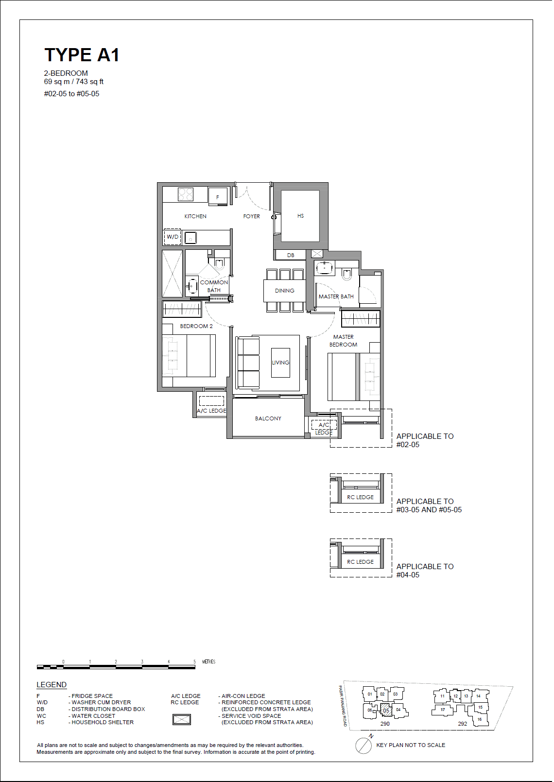 The Hillshore 锦绣山庄 2 Bedroom A1