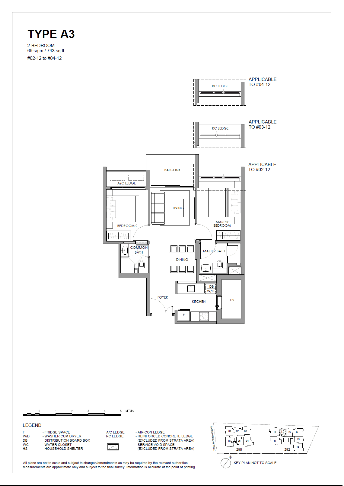 The Hillshore 锦绣山庄 2 Bedroom A3