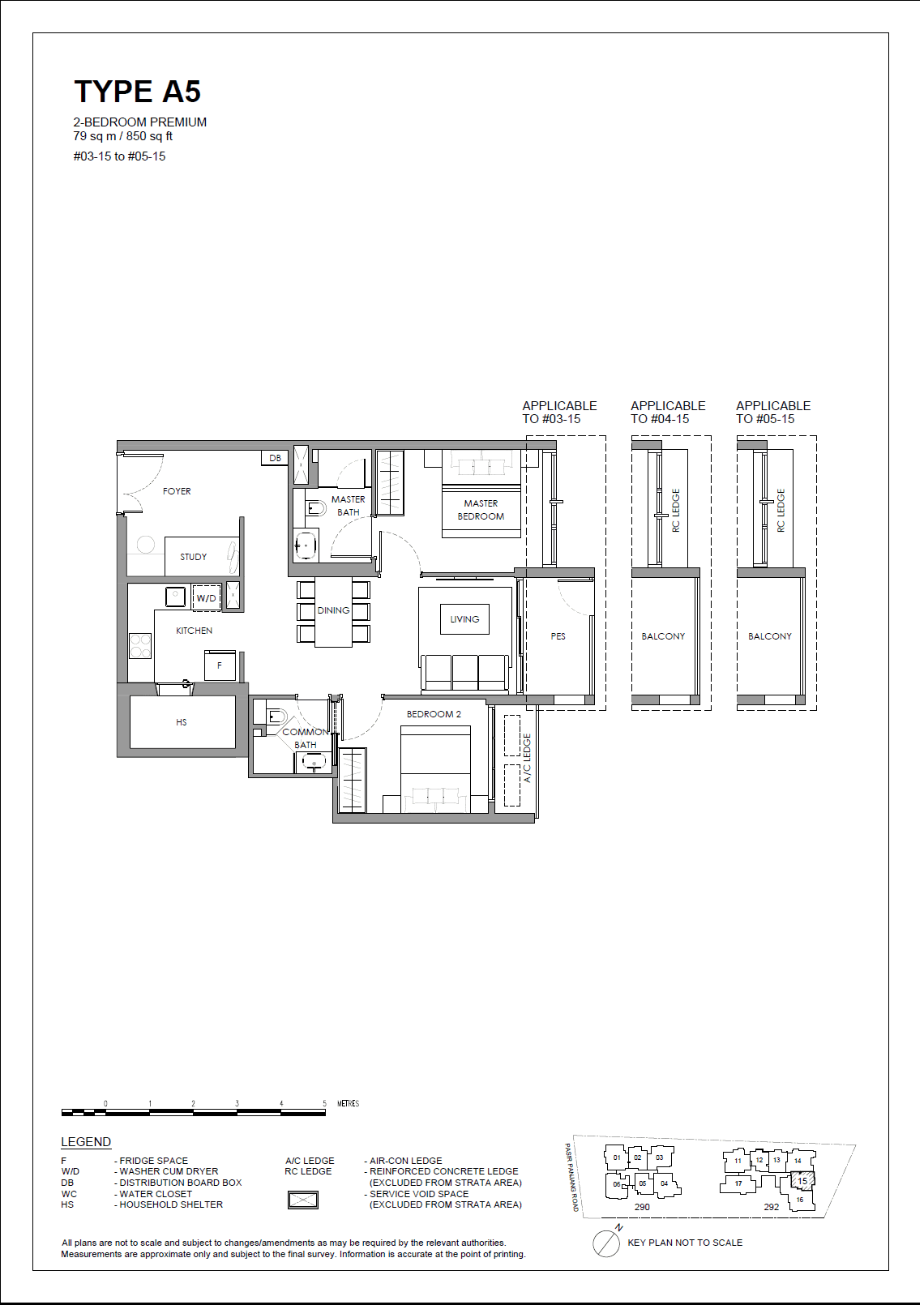 The Hillshore 锦绣山庄 2 Bedroom Premium A5