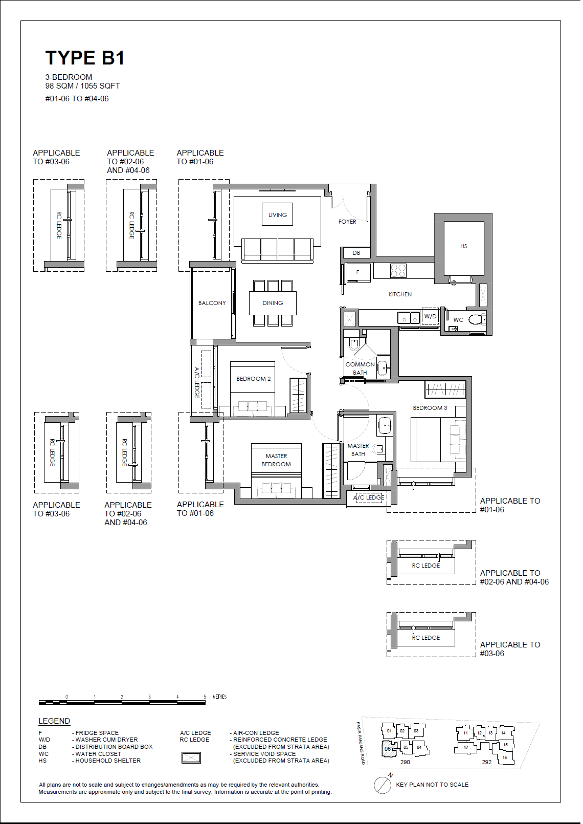 The Hillshore 锦绣山庄 3 Bedroom B1