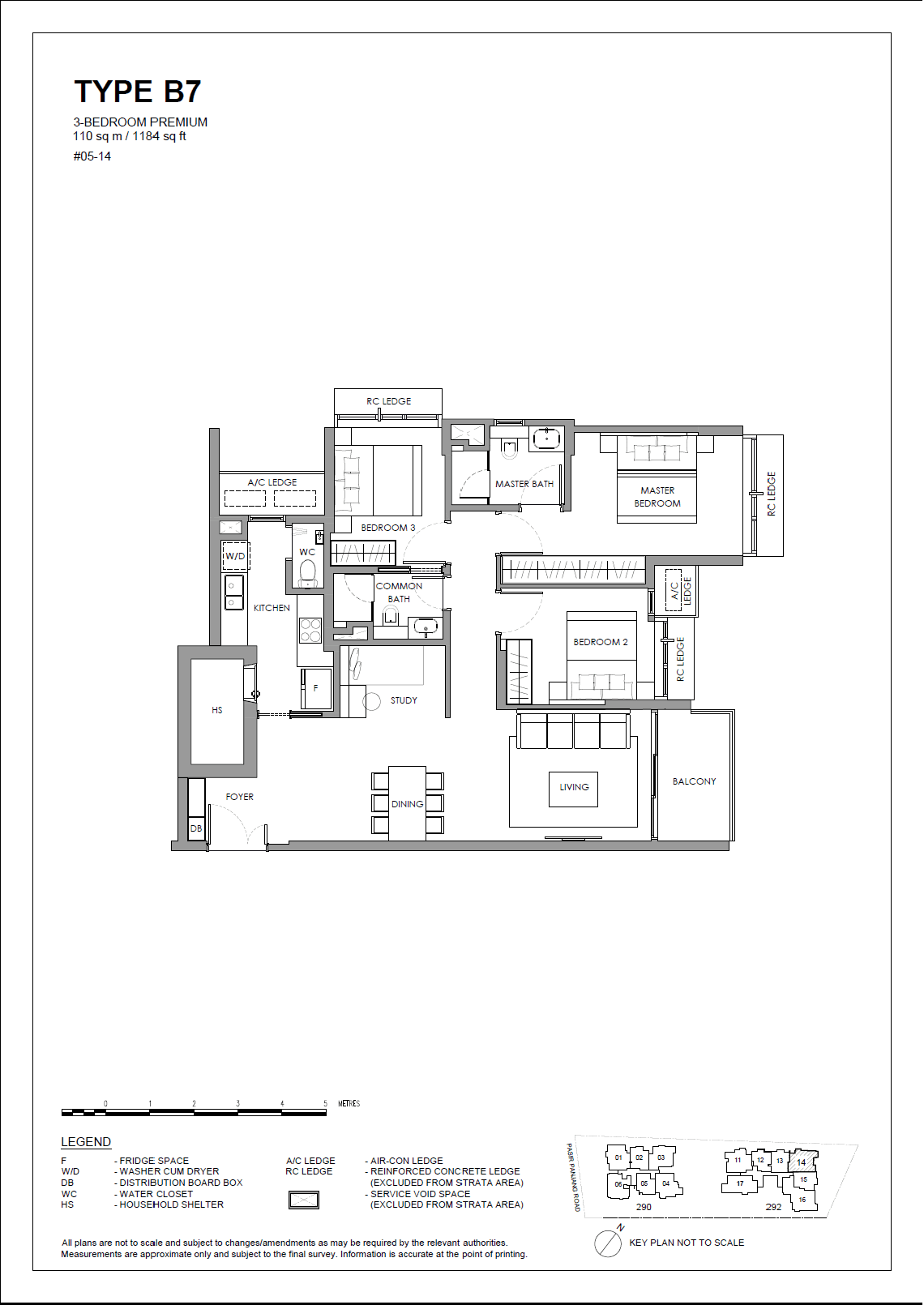 The Hillshore 锦绣山庄 3 Bedroom Premium B7