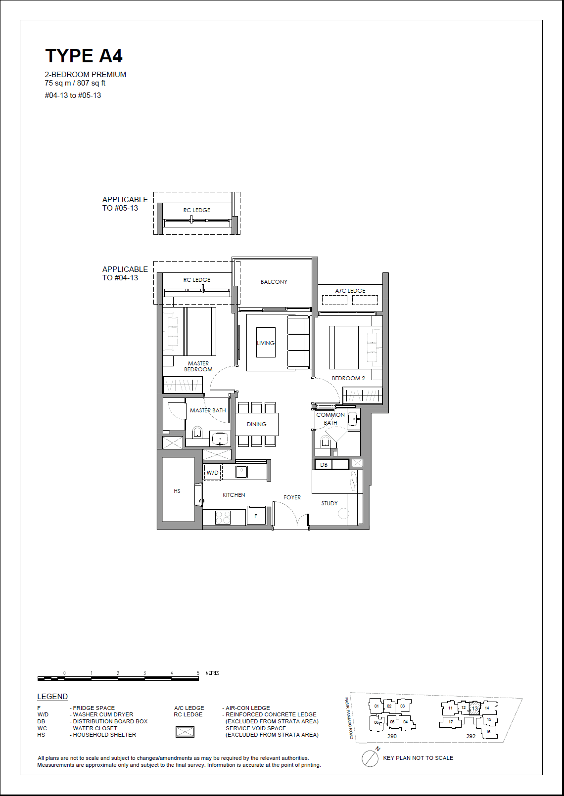 The Hillshore 2 Bedroom Premium A4
