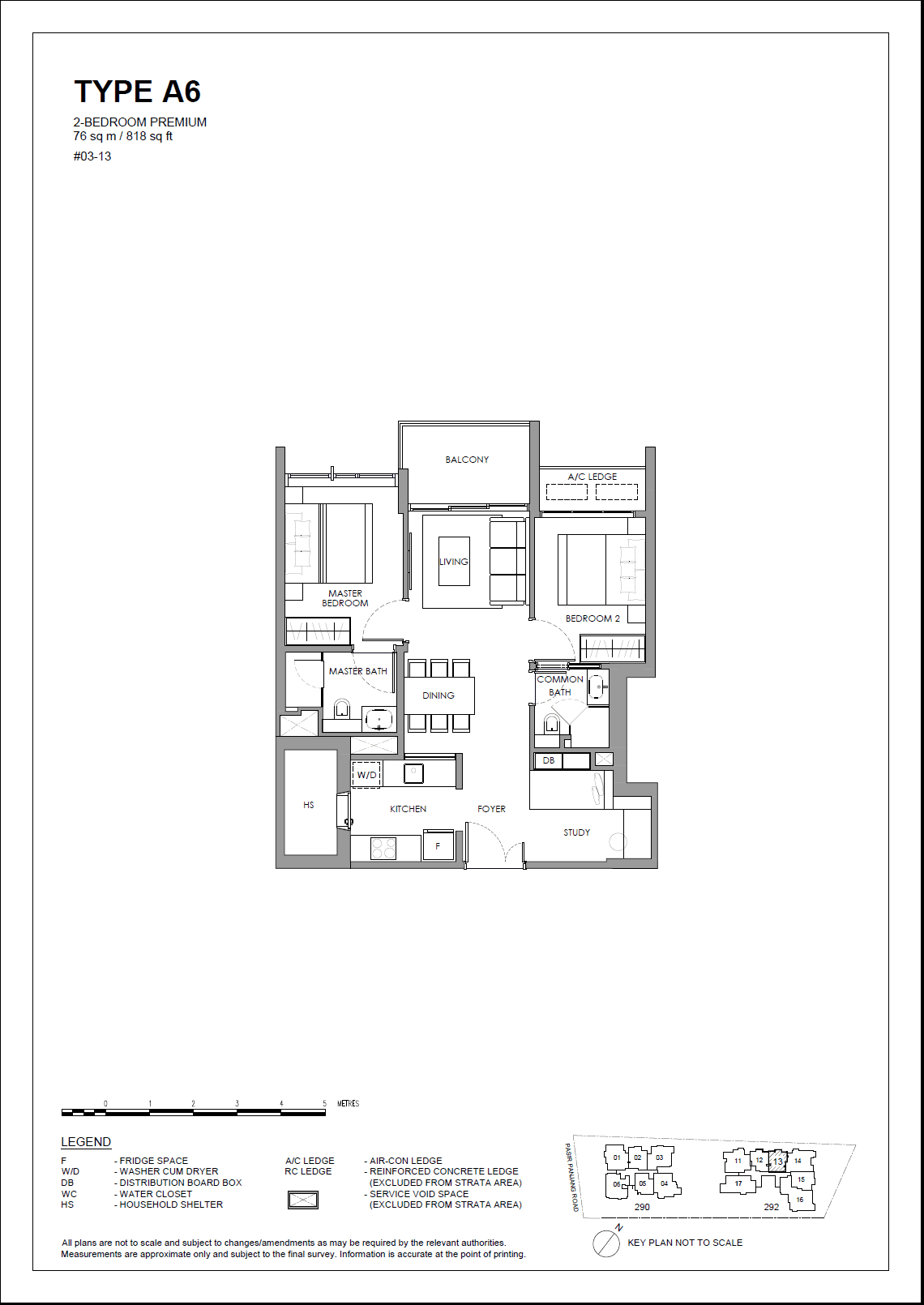 The Hillshore 2 Bedroom Premium A6