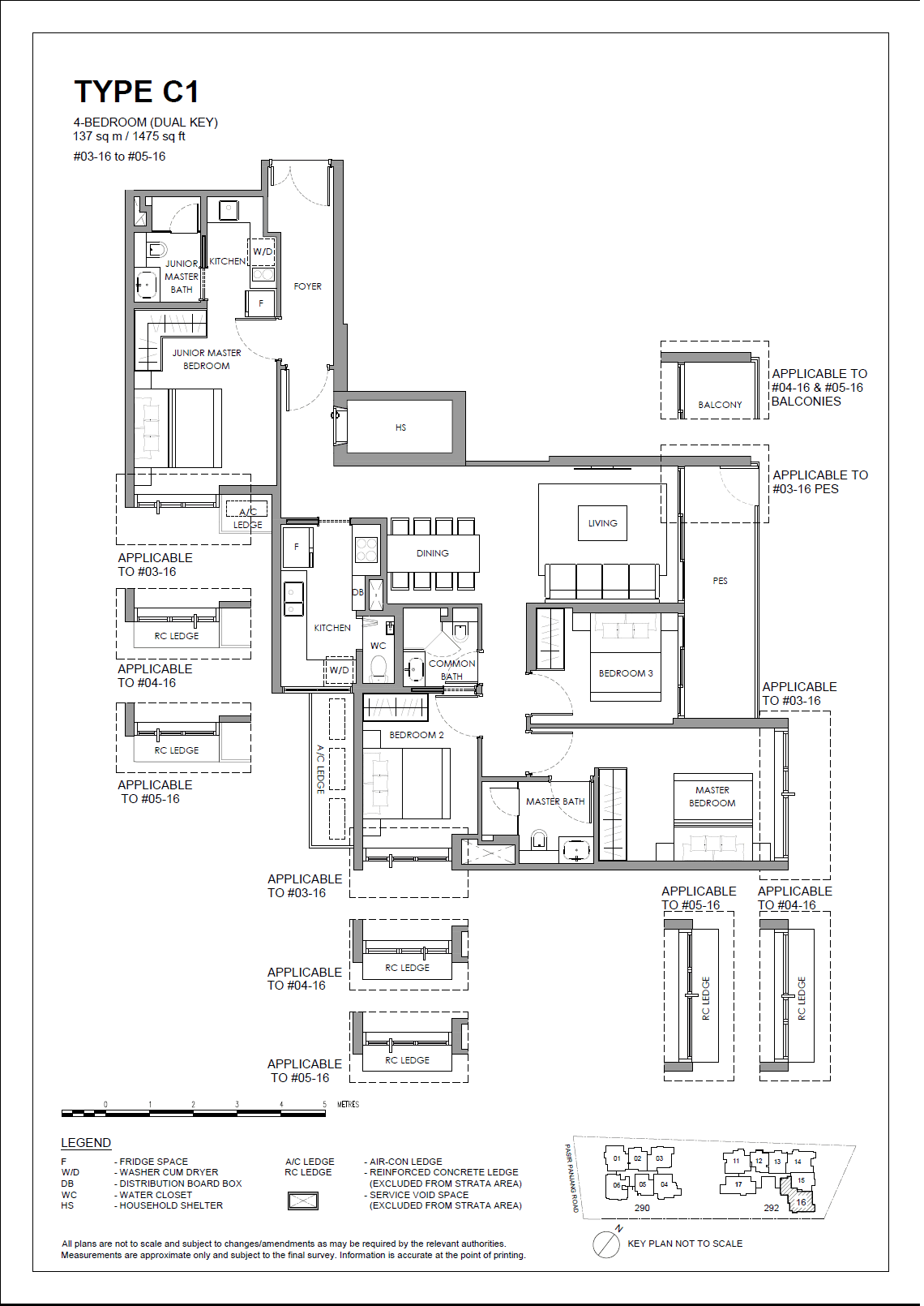 The Hillshore 4 Bedroom (Dual Key) C1