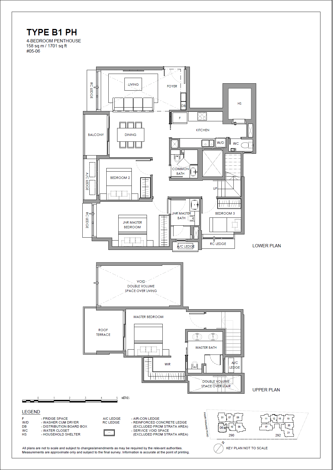 The Hillshore 4 Bedroom Penthouse B1 PH