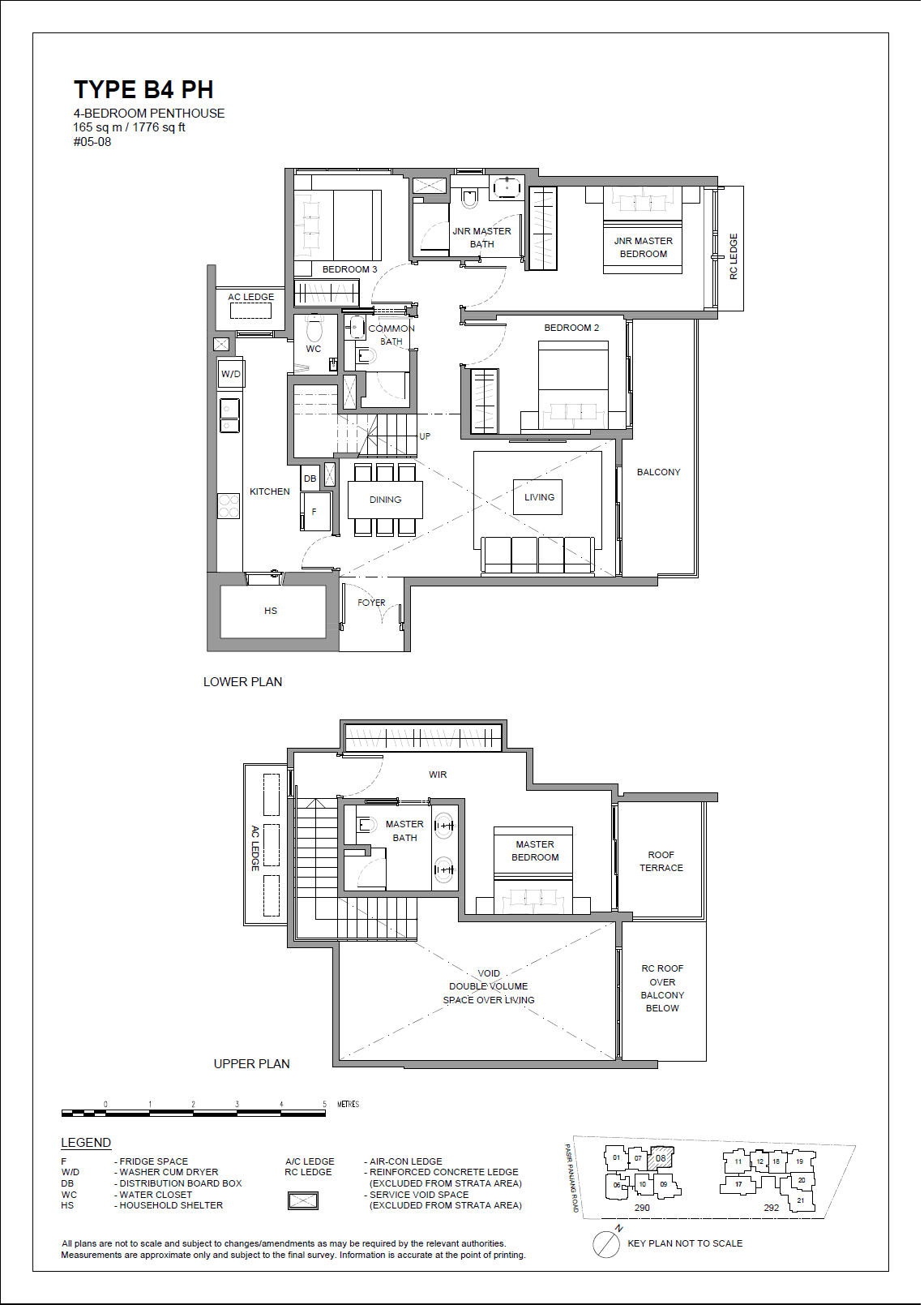 The Hillshore 4 Bedroom Penthouse B4 PH