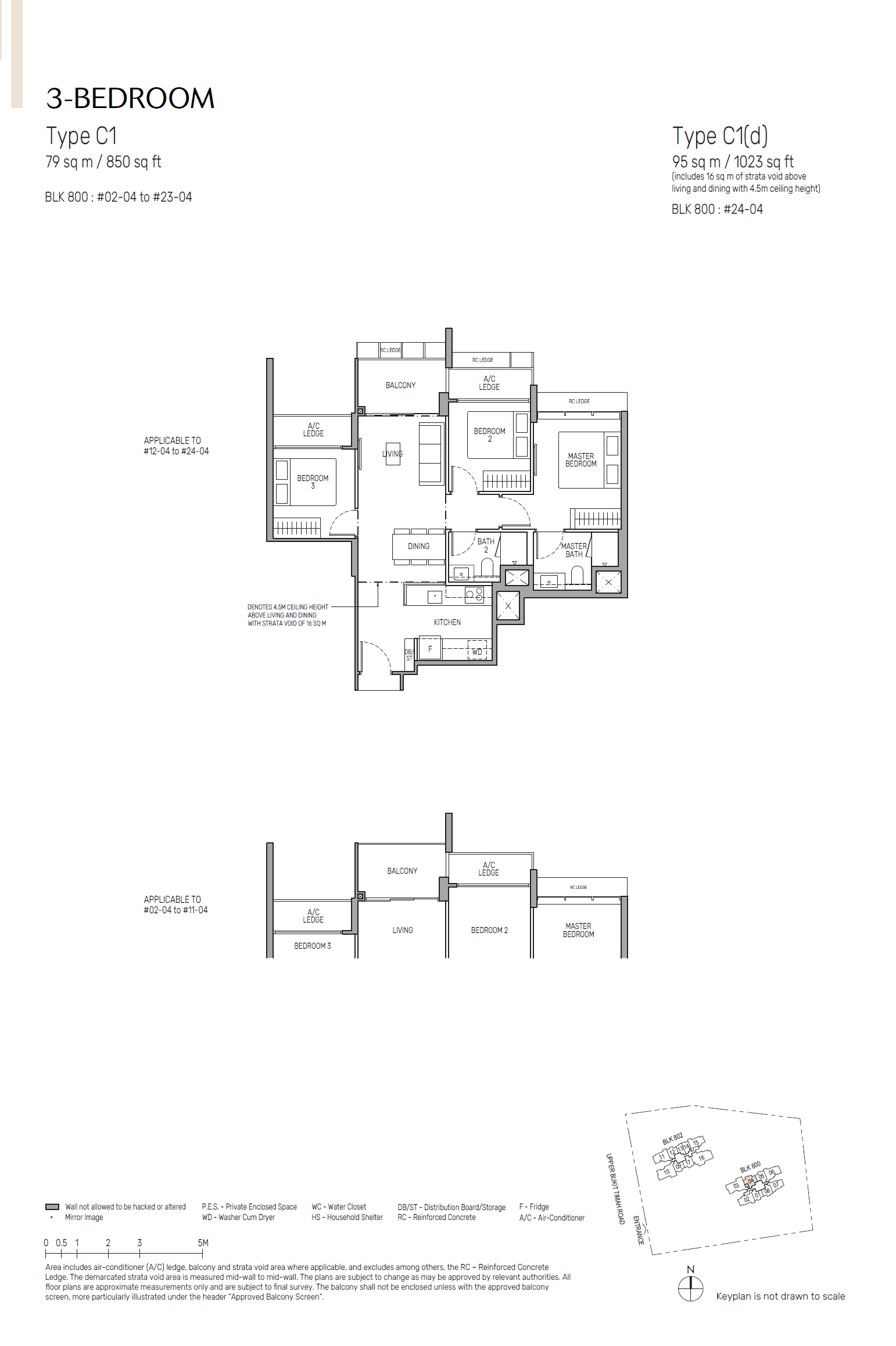 The Myst 秘林嘉园 3 Bedroom C1