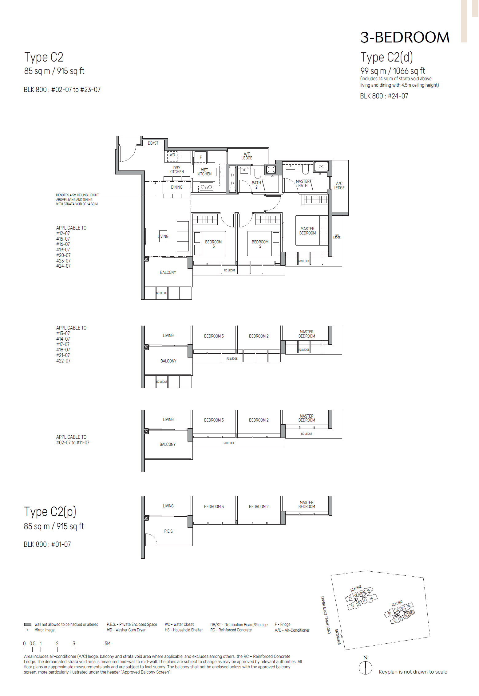 The Myst 秘林嘉园 3 Bedroom C2(p)