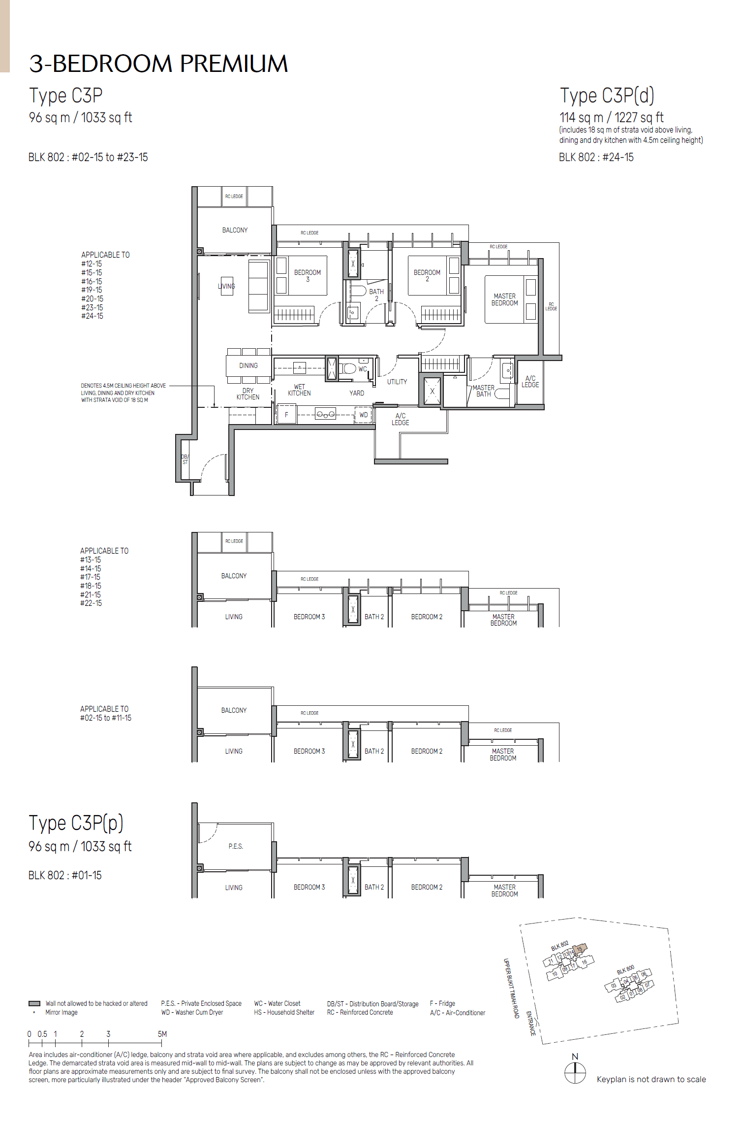 The Myst 秘林嘉园 3 Bedroom Premium C3P(p)