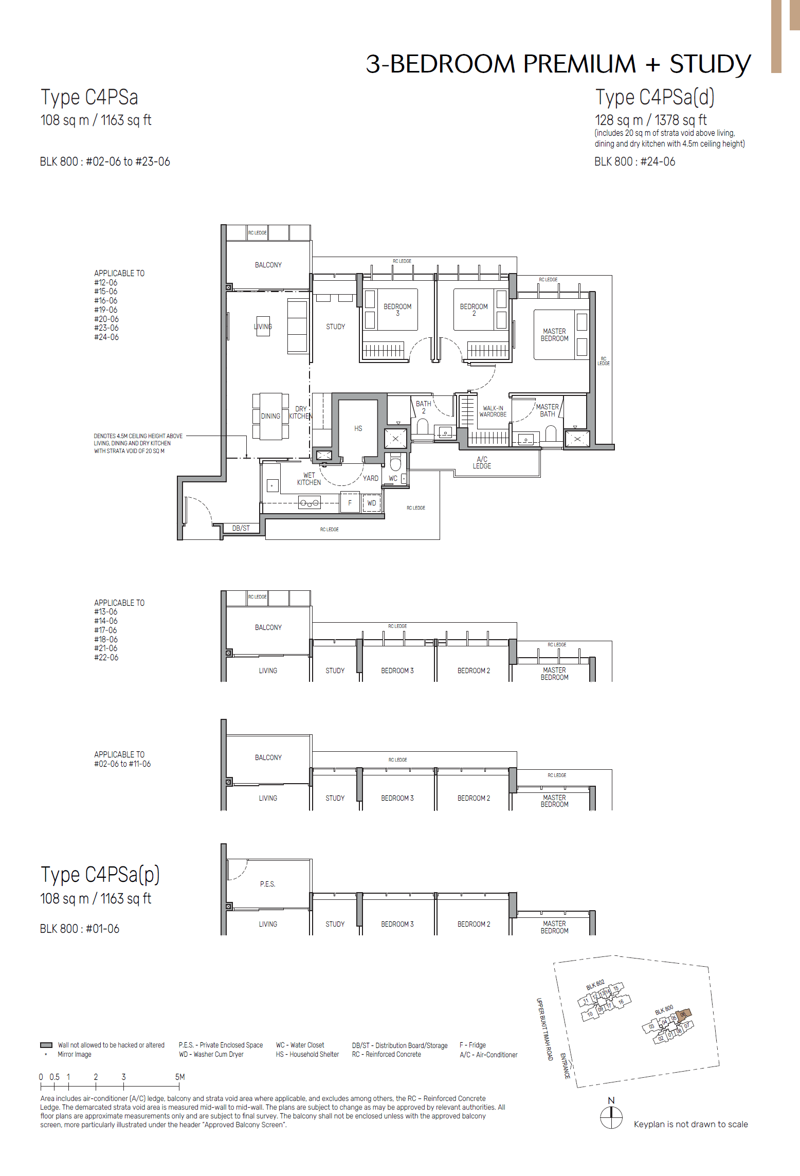 The Myst 秘林嘉园 3 Bedroom Premium + Study C4PSa
