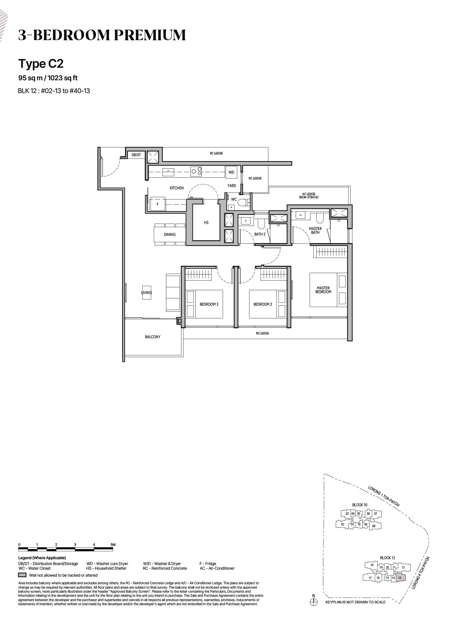 The Orie 艺景峰 3 Bedroom Premium C2