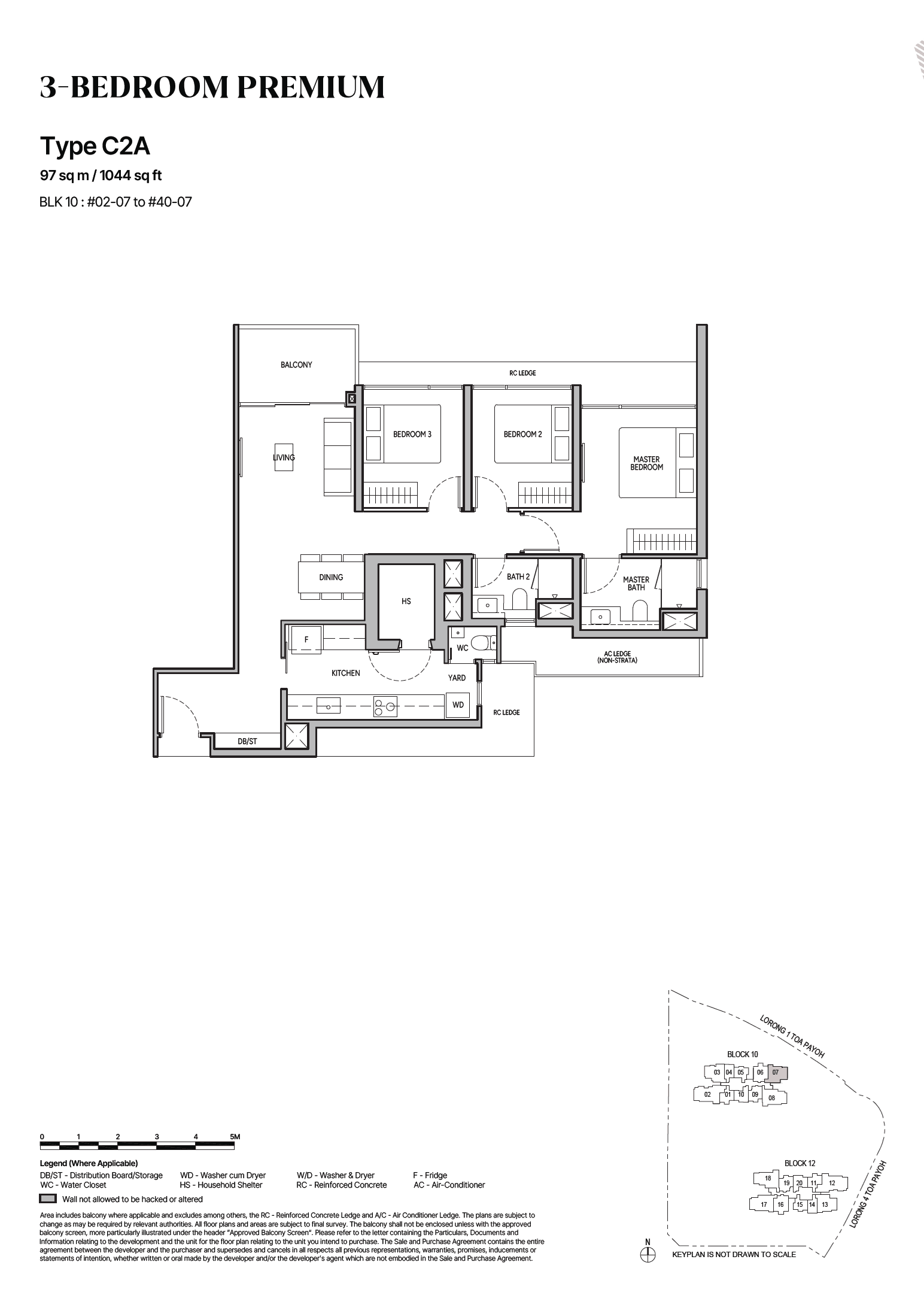 The Orie 艺景峰 3 Bedroom Premium C2A