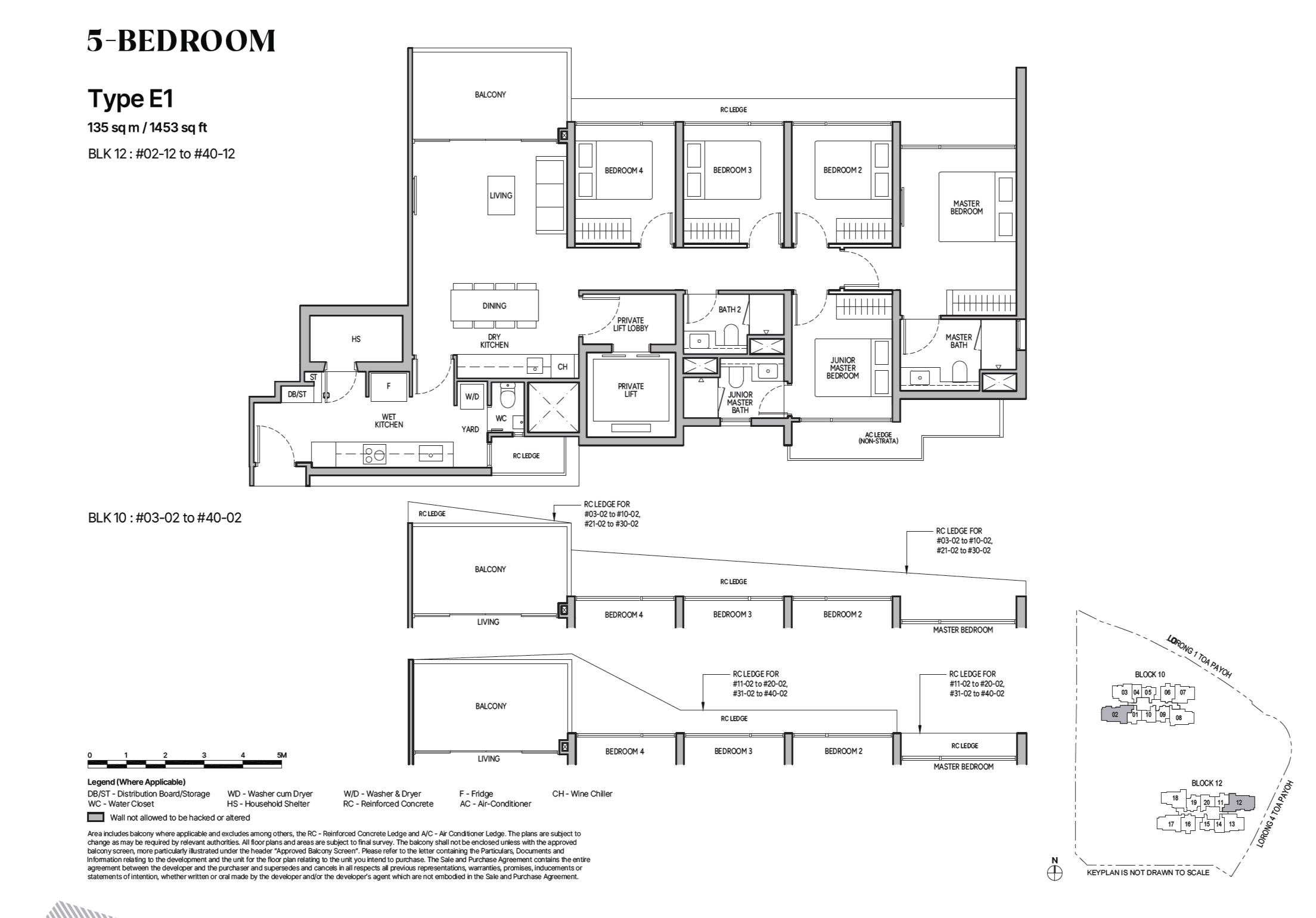 The Orie 艺景峰 5 Bedroom w Private Lift E1